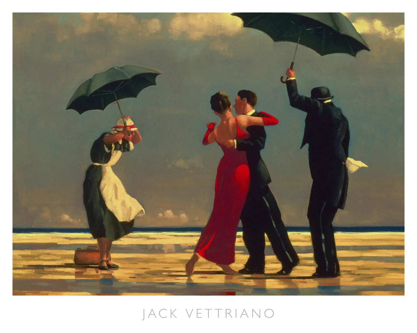 Affiche Art Jack Vettriano - The Singing Butler 50x40cm