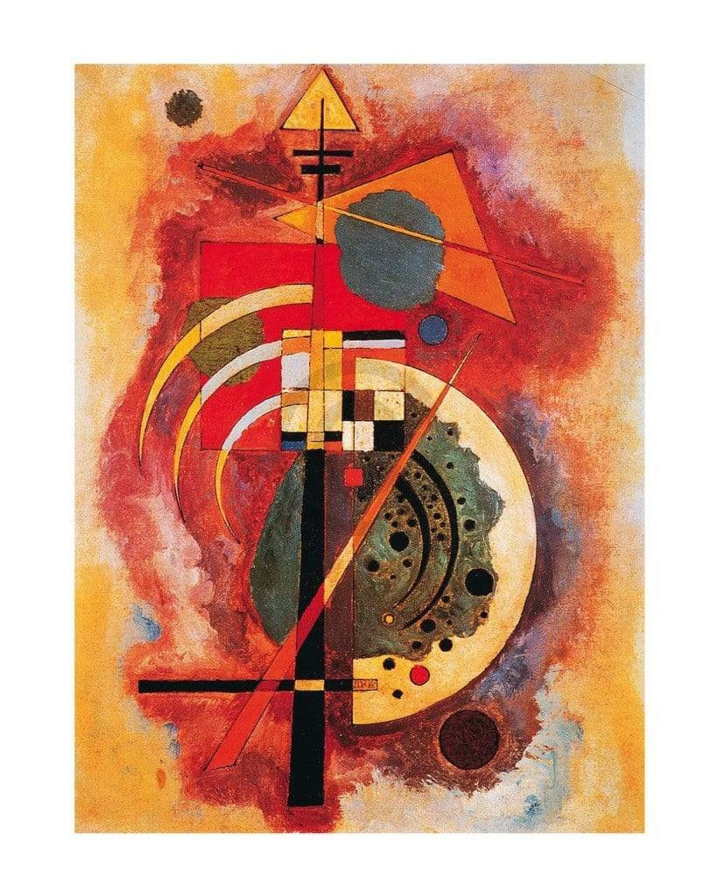 Affiche Art Wassily Kandinsky - Hommage a Grohmann 40x50cm