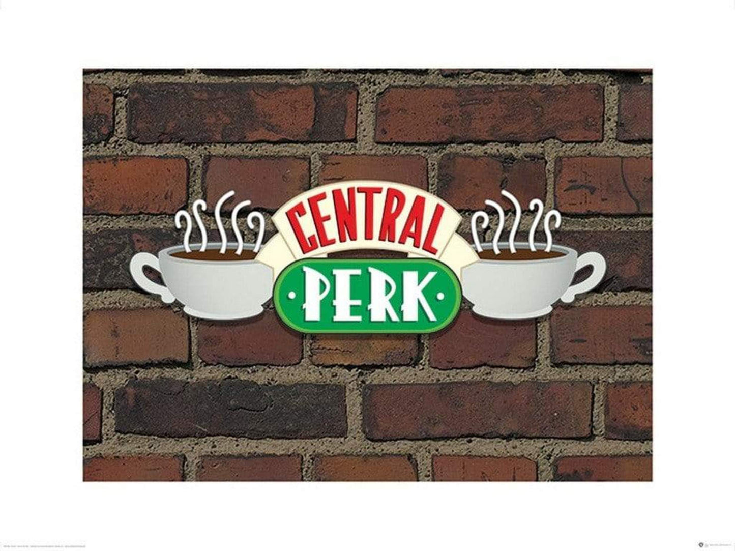 Affiche Art Friends - Central Perk Sign 60x80cm