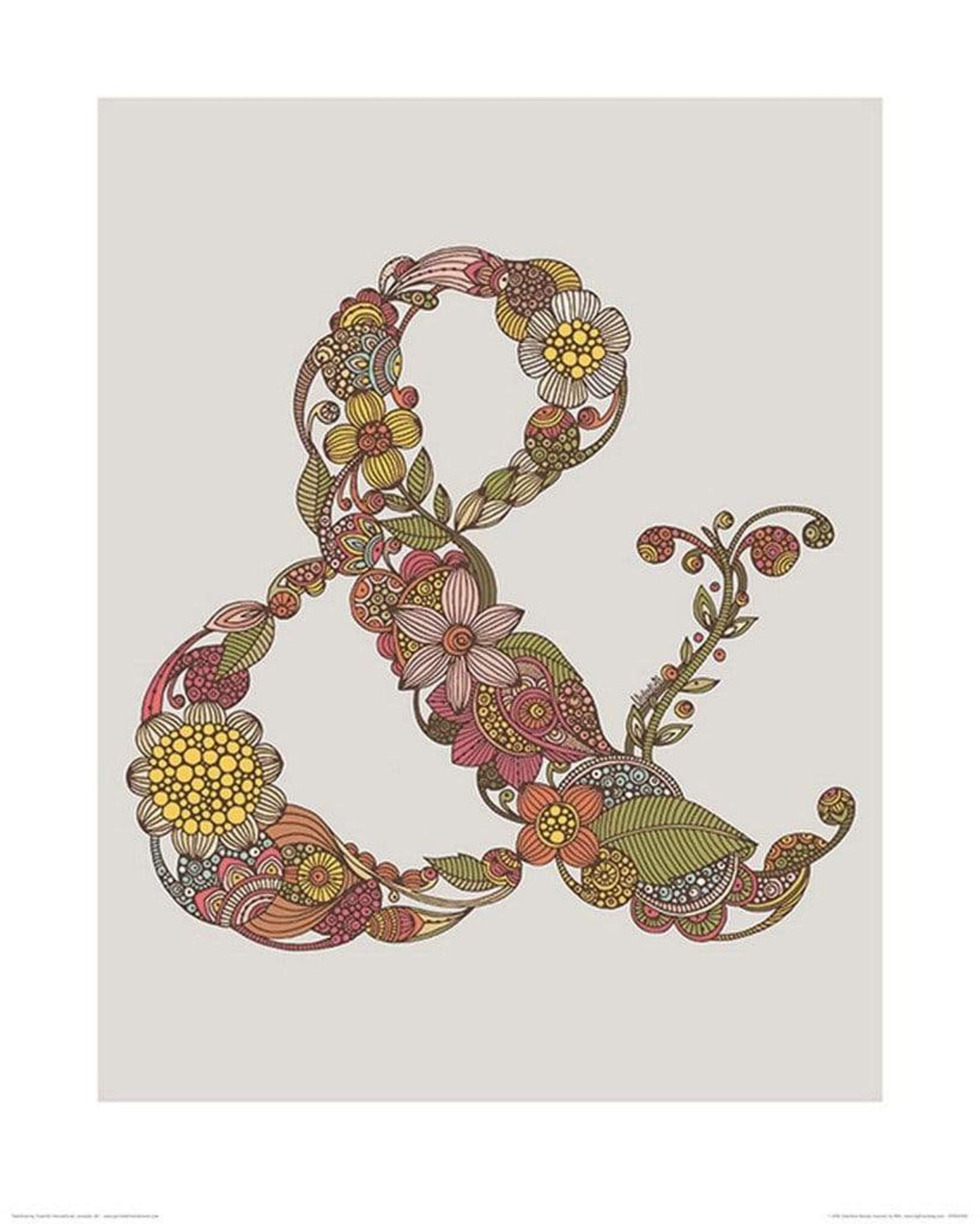 Affiche Art Valentina Ramos - Ampersand 40x50cm