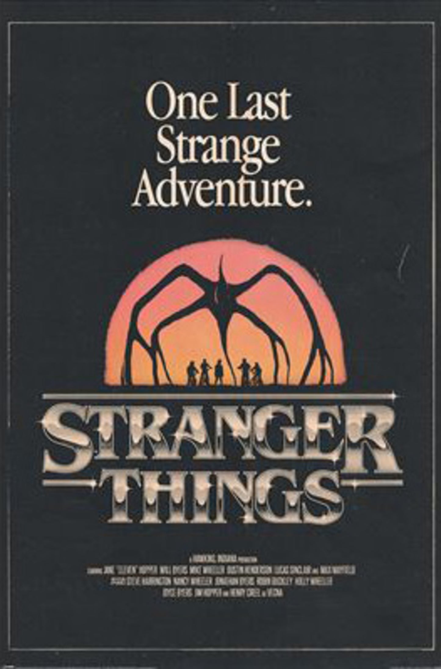 Poster Stranger Things 5 - The Mind Flyer 61x91,5cm