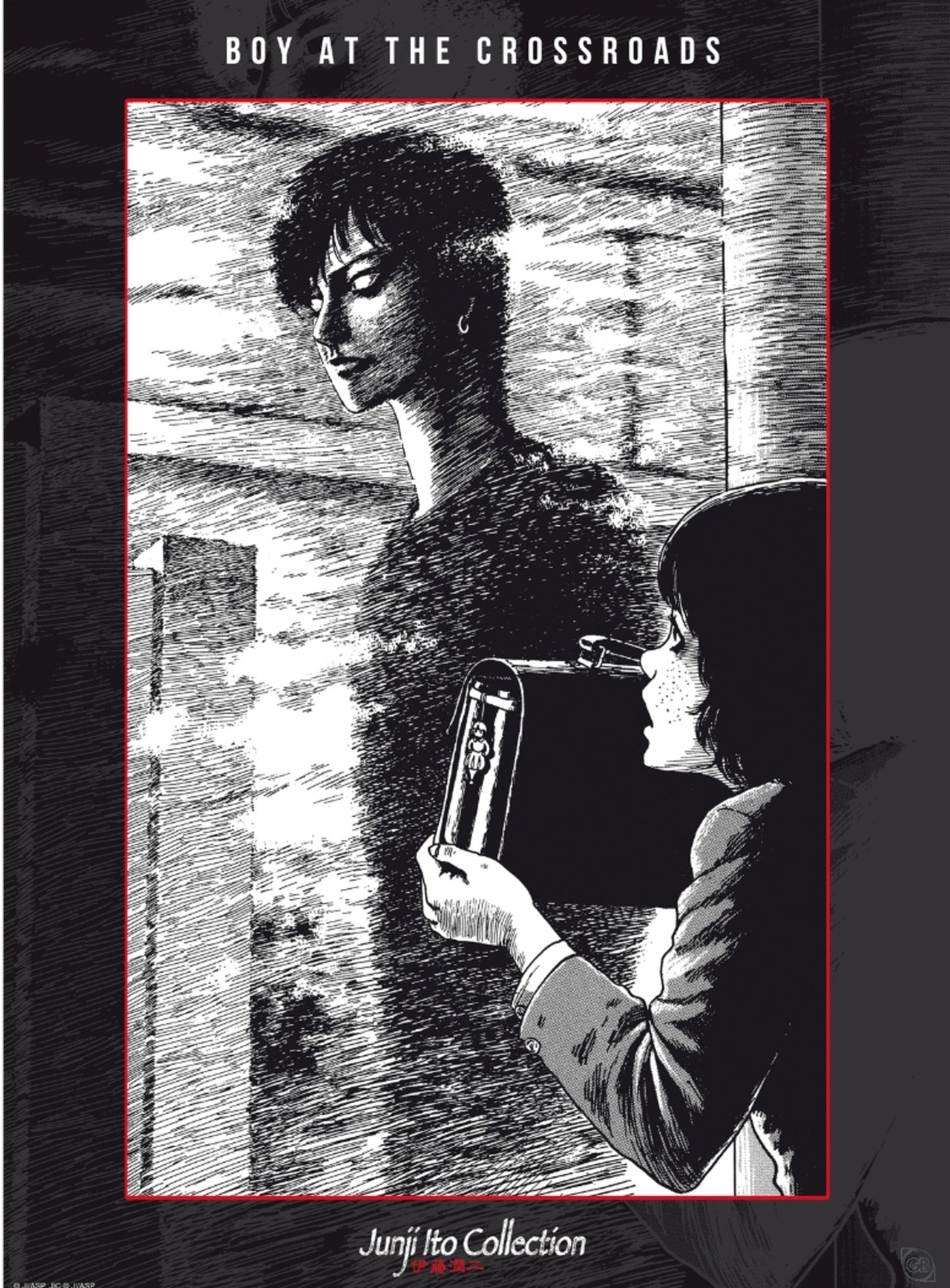Poster Junji Ito - Boy at the Crossroads 38x52cm