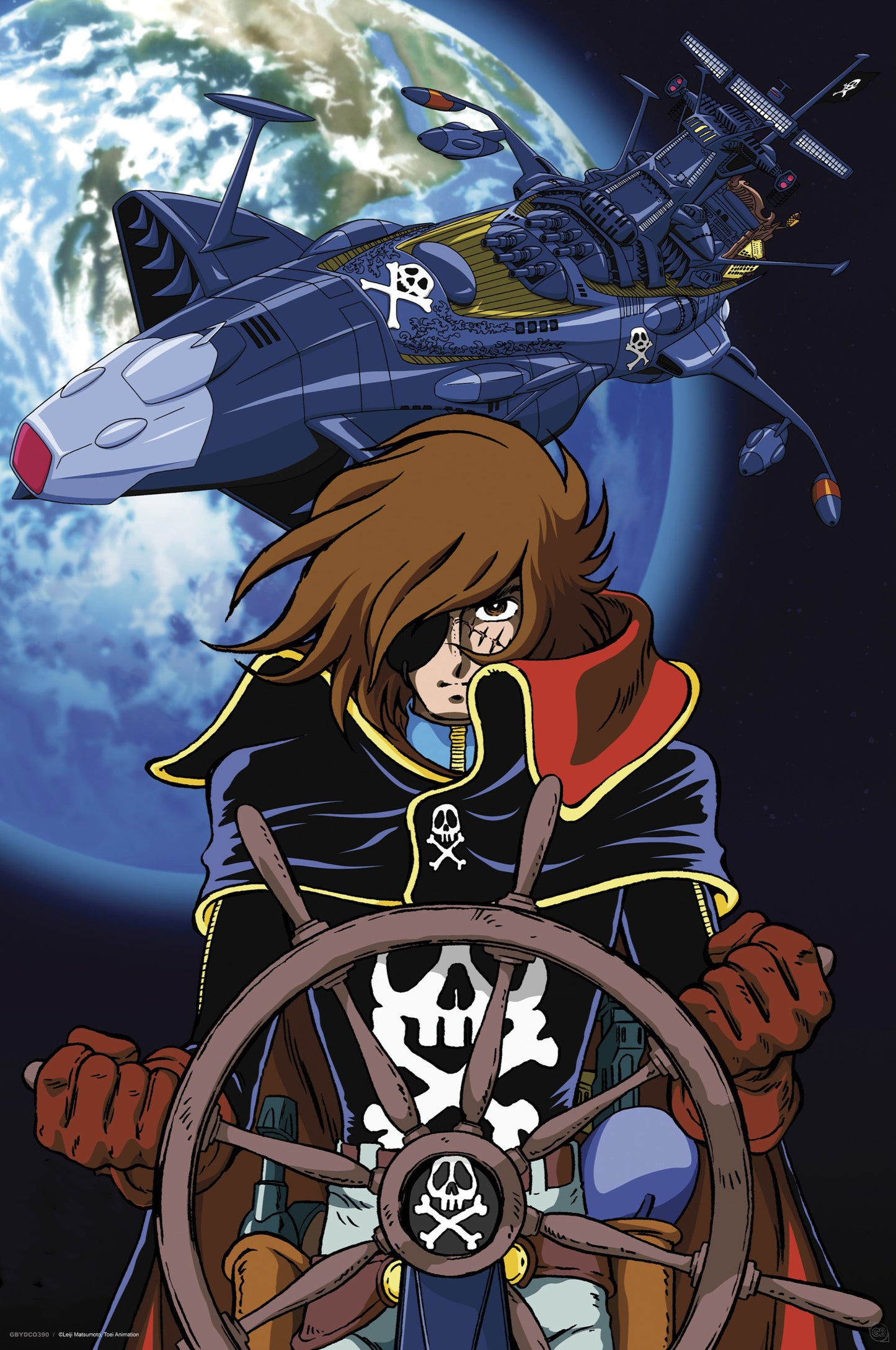 Poster Captain Harlock 61x91,5cm
