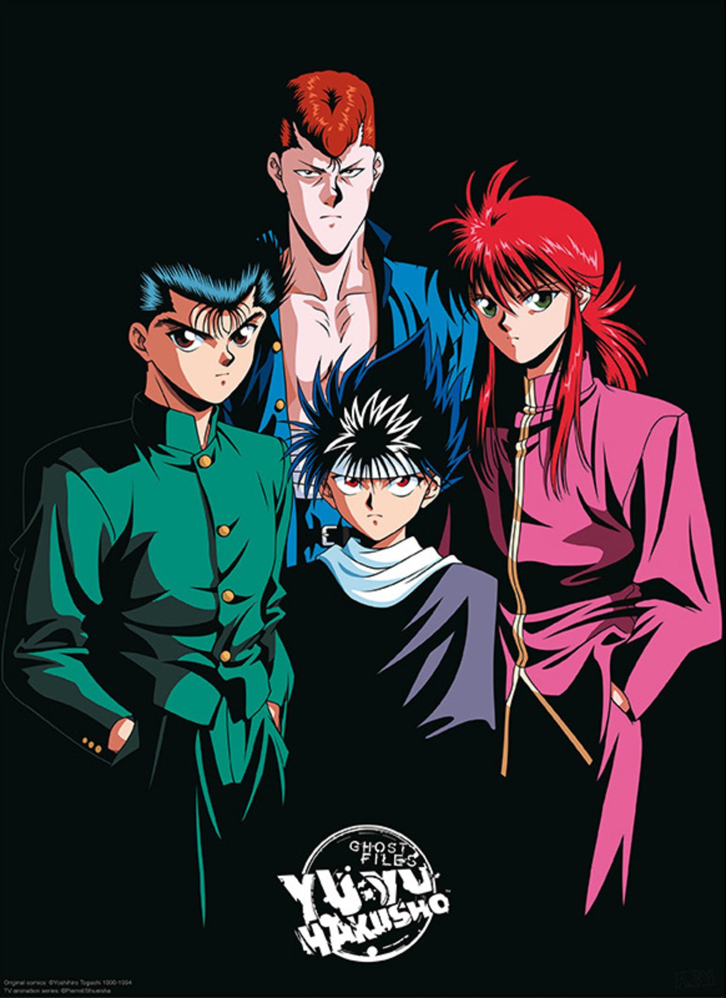 Poster Yu Yu Hakusho - Group Shot 38x52cm