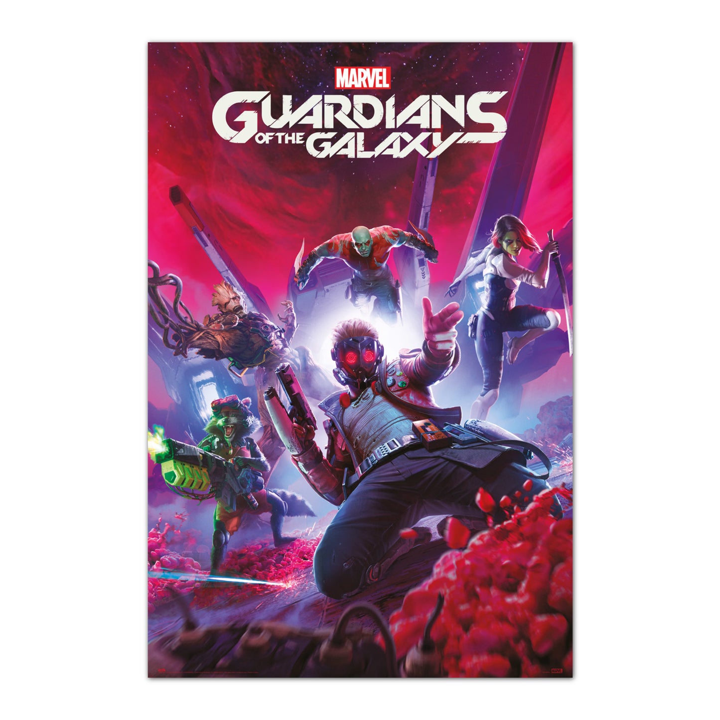 Poster Marvel - Games Guardianes de la Galaxia 61x91,5cm