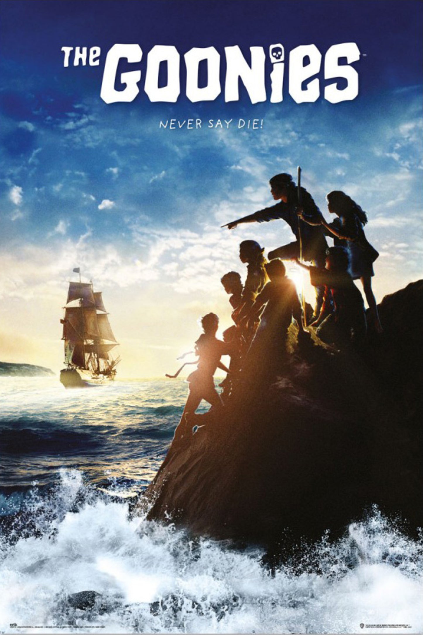 Poster The Goonies - Never Say Die 61x91,5cm