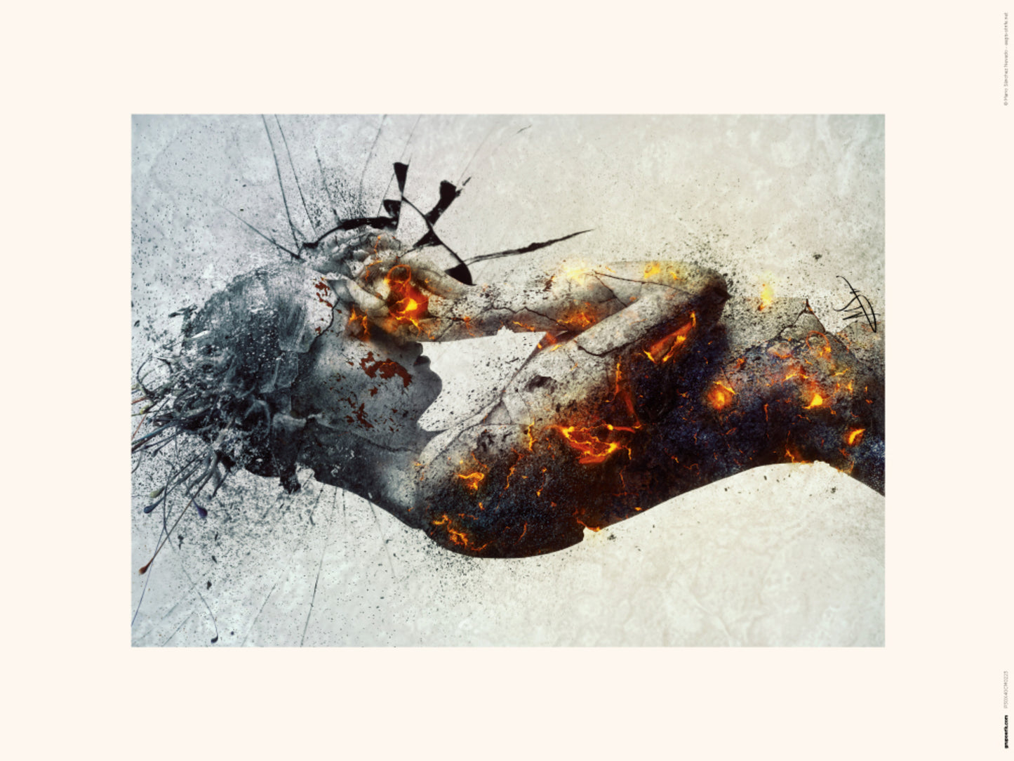 Affiche Art Mario Sanchez - Nevado Delibiration 40x30cm
