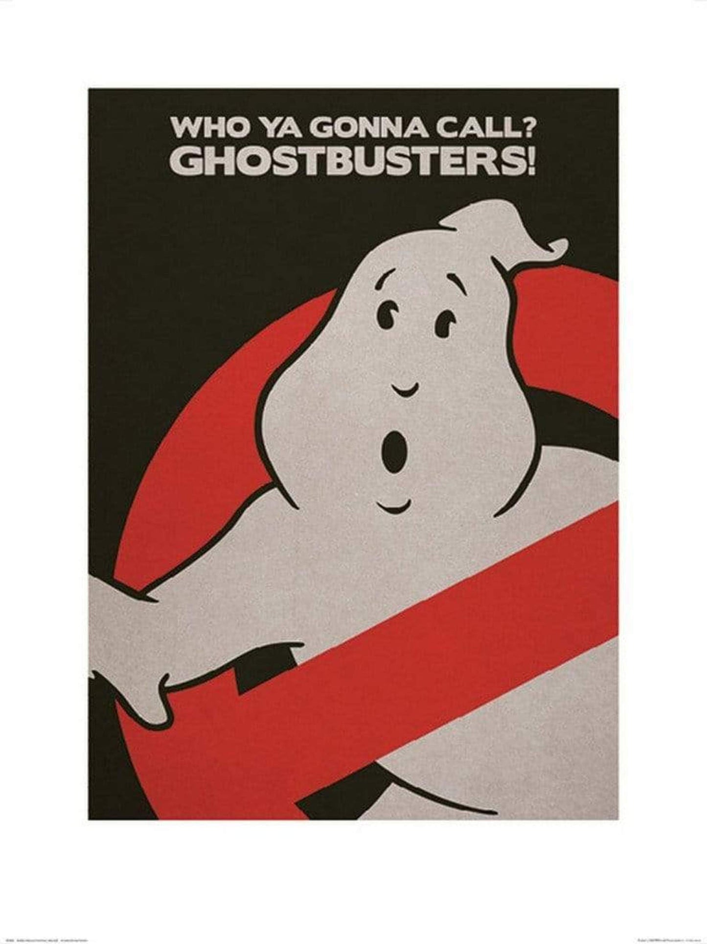 Affiche Art Ghostbusters - Logo 60x80cm
