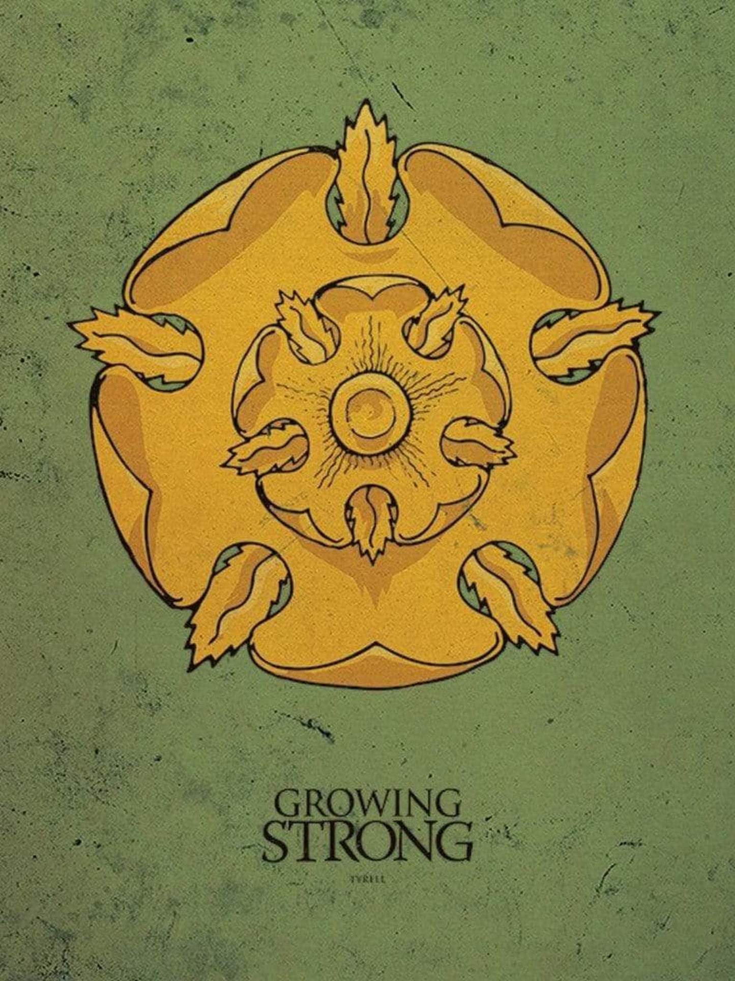 Affiche Art Game of Thrones - Tyrell 60x80cm