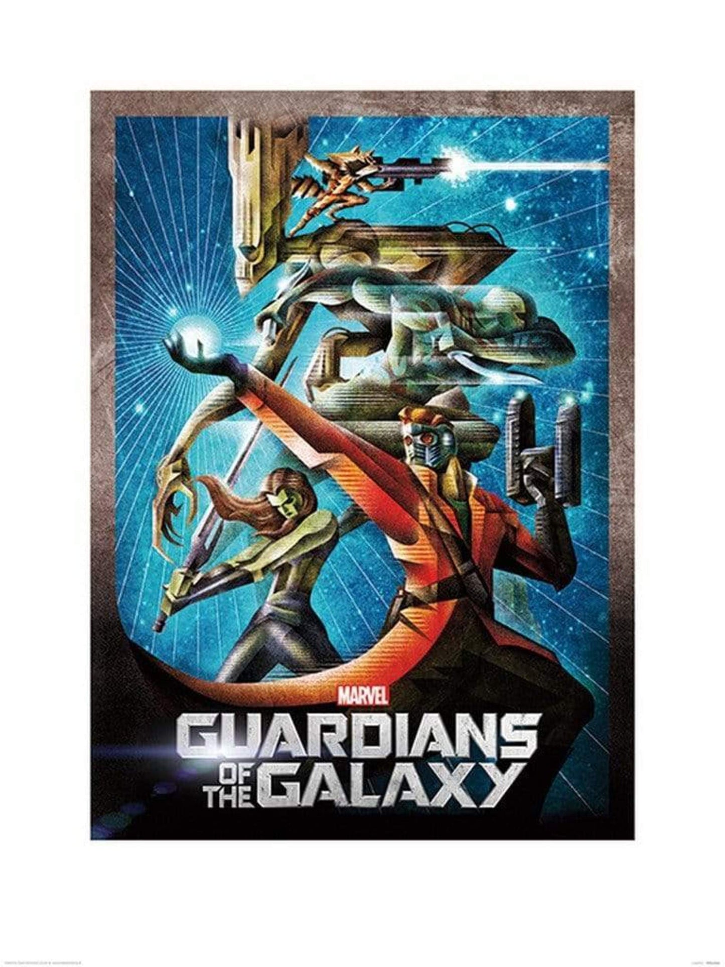 Affiche Art Guardians of the Galaxy - Orb 60x80cm