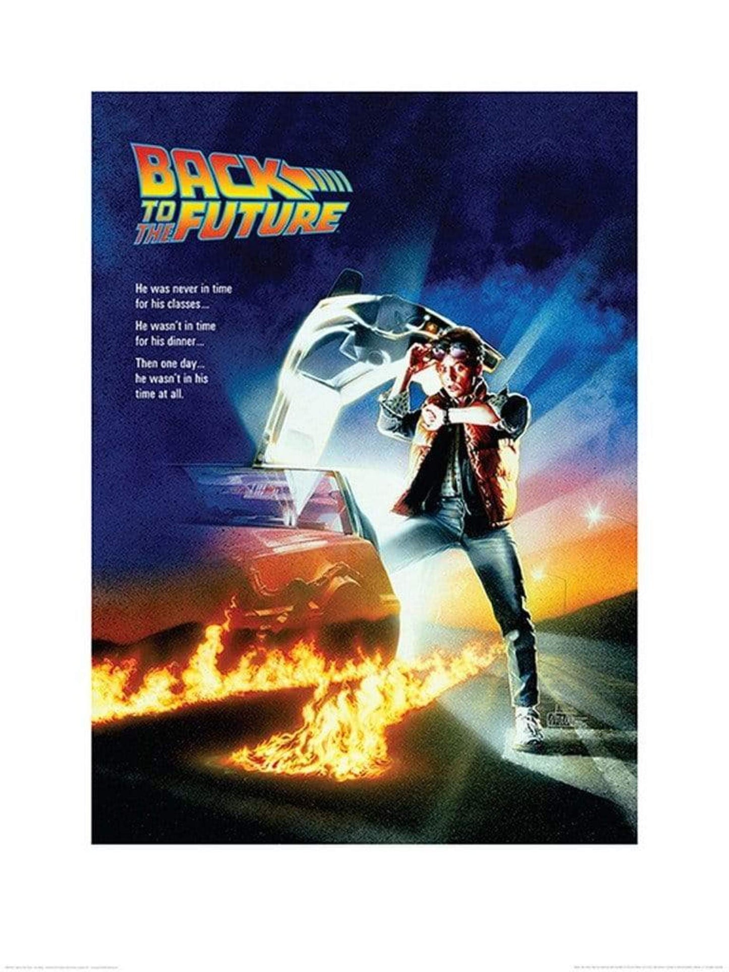Affiche Art Back to The Future One Sheet 60x80cm