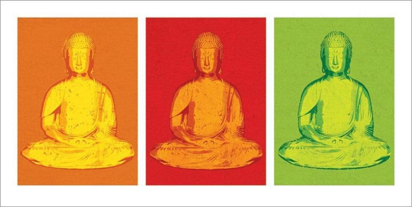 Affiche Art Buddha Pop Art 100x50cm