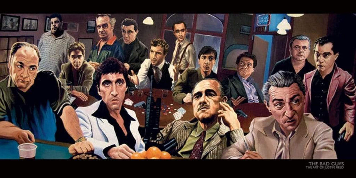 Affiche Art The Bad Guys The Art of Justin Reed 100x50cm