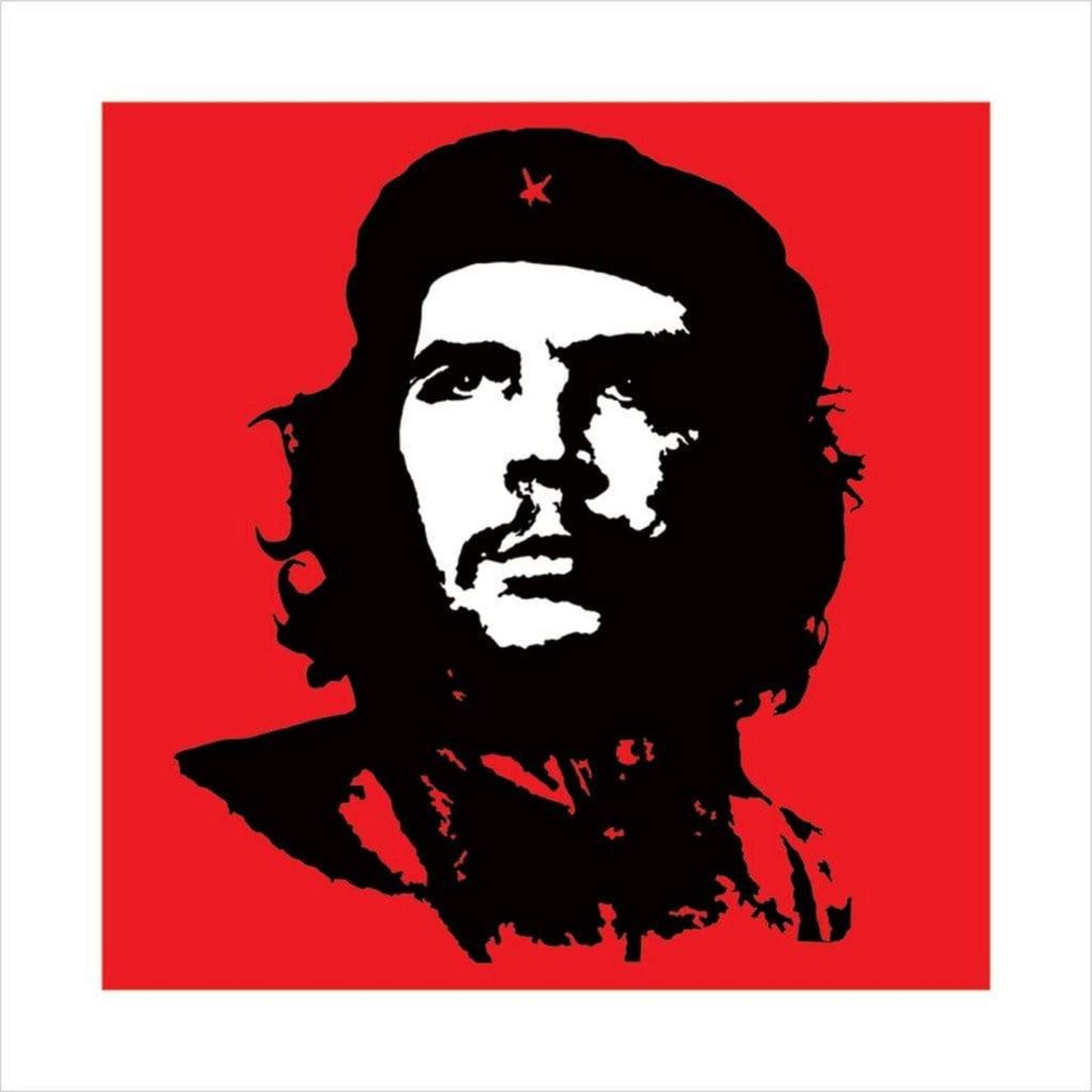 Affiche Art Che Guevara Red 40x40cm