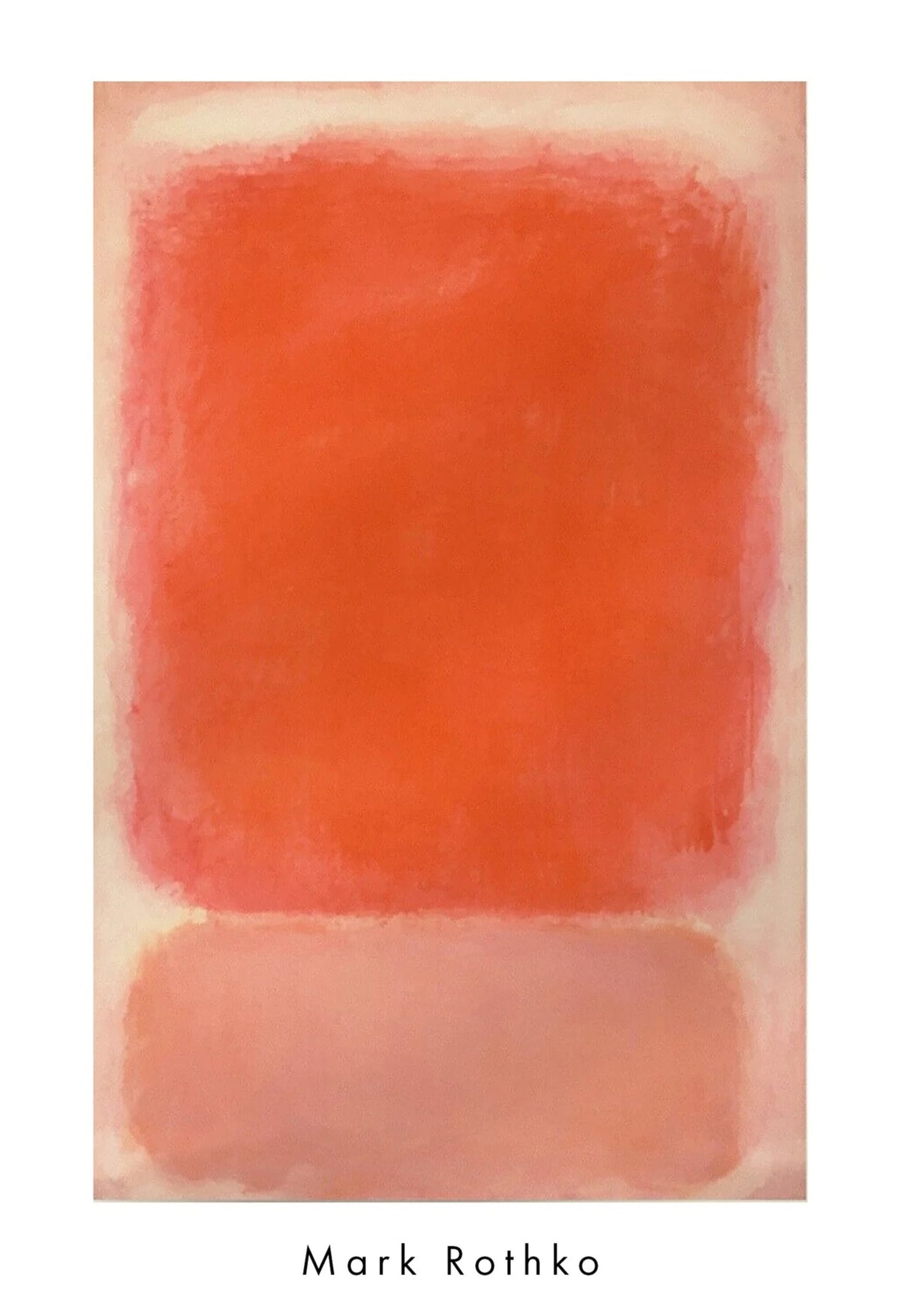 Affiche Art Mark Rothko Red and Pink on Pink 1953 55.5x81,5cm