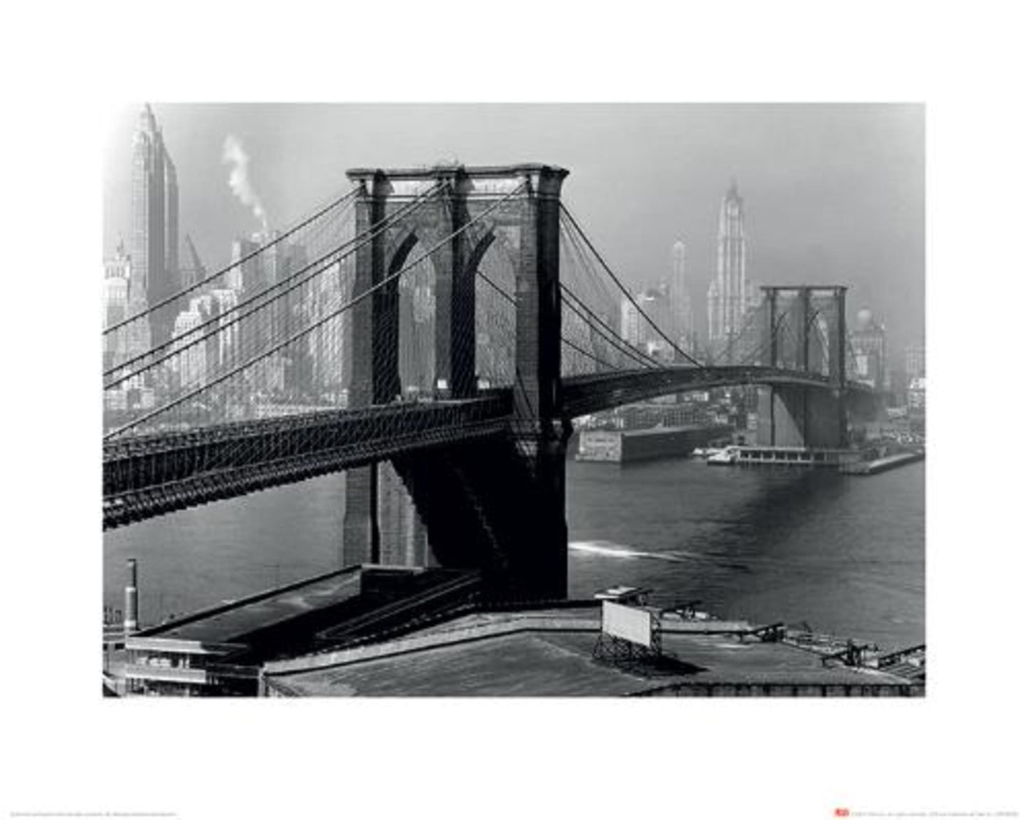 Affiche Art Time Life - Brooklyn Bride New York 1946 40x50cm