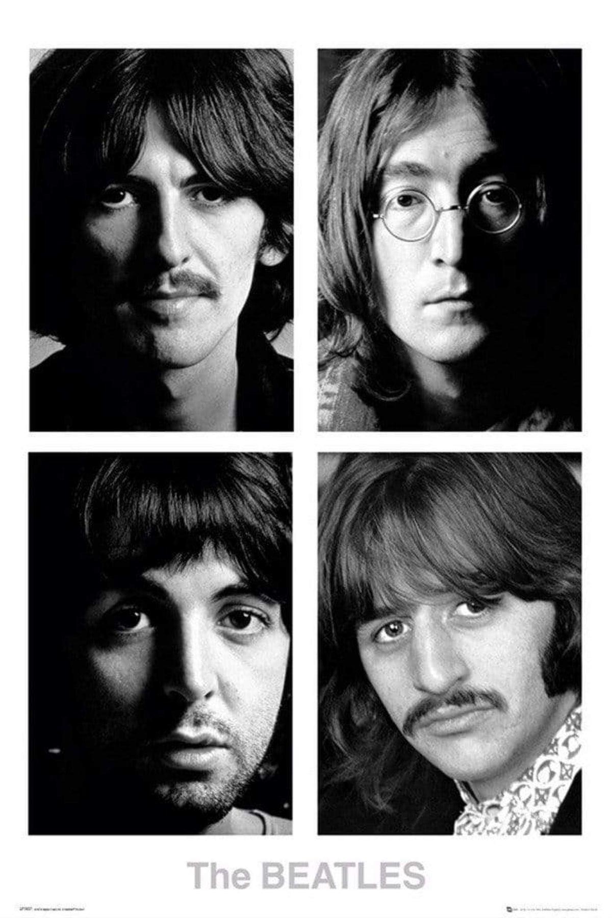 Poster The Beatles White Album 61x91,5cm