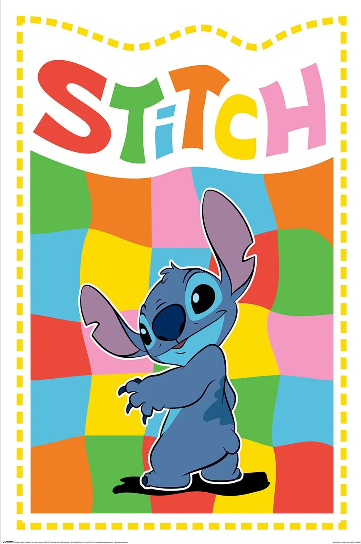 Poster Stitch - Chequered 61x91,5cm