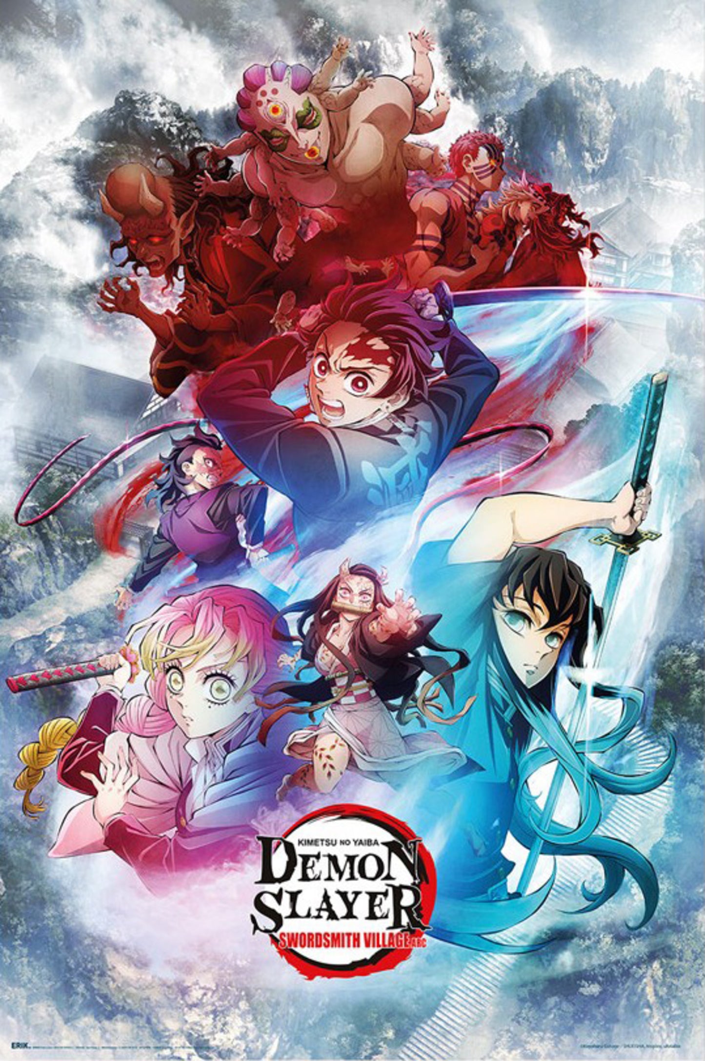 Poster Demon Slayer - Swordsmith Village 1 61x91,5cm
