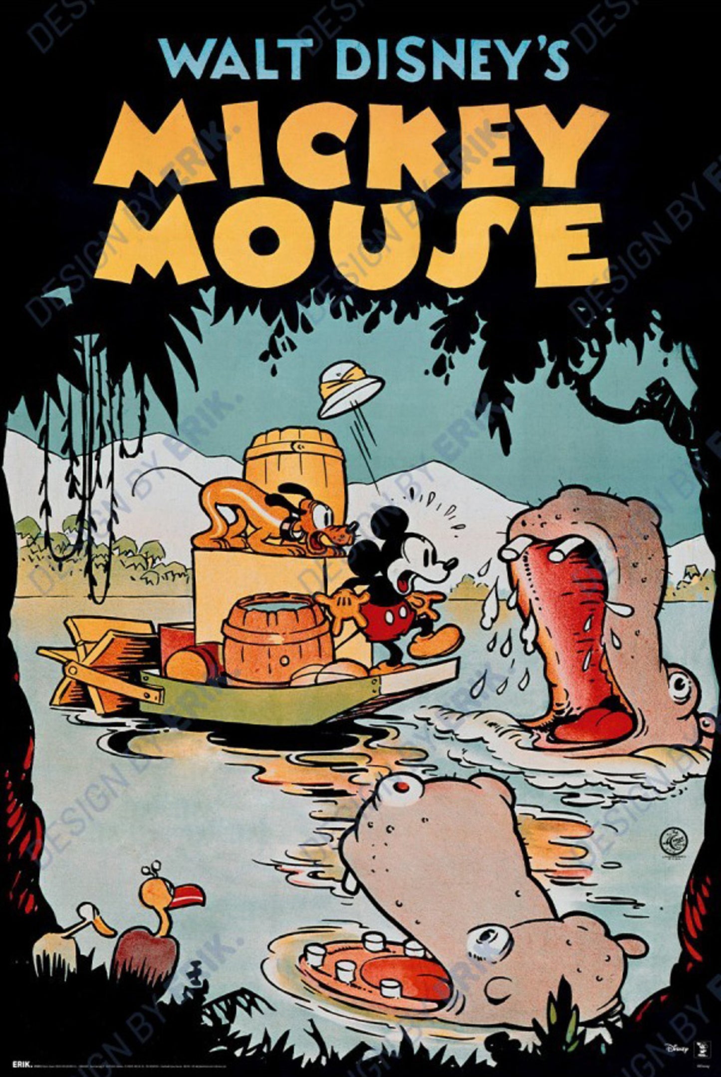 Poster Disney - Vintage 61x91,5cm
