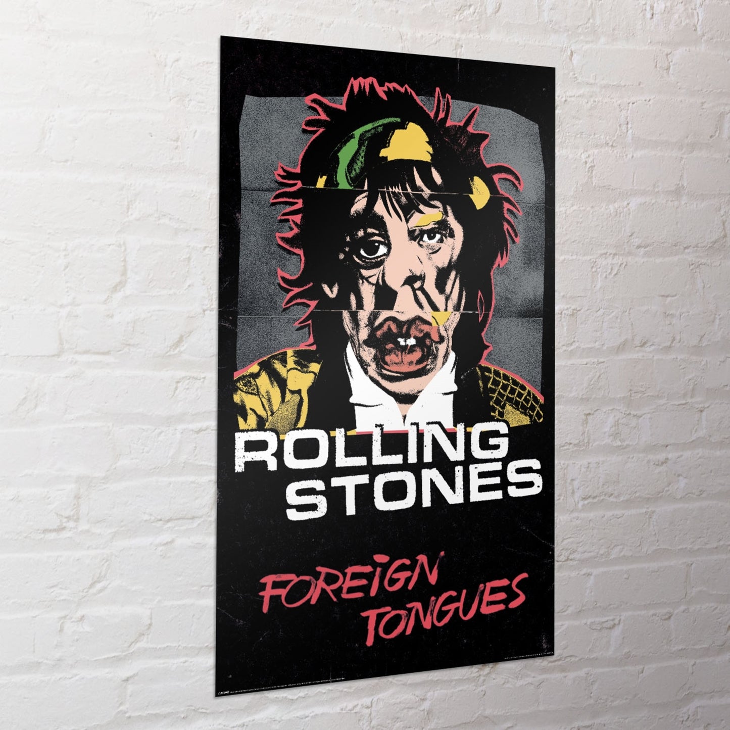 Poster Rolling Stones - Foreign Tongues Album 61x91,5cm