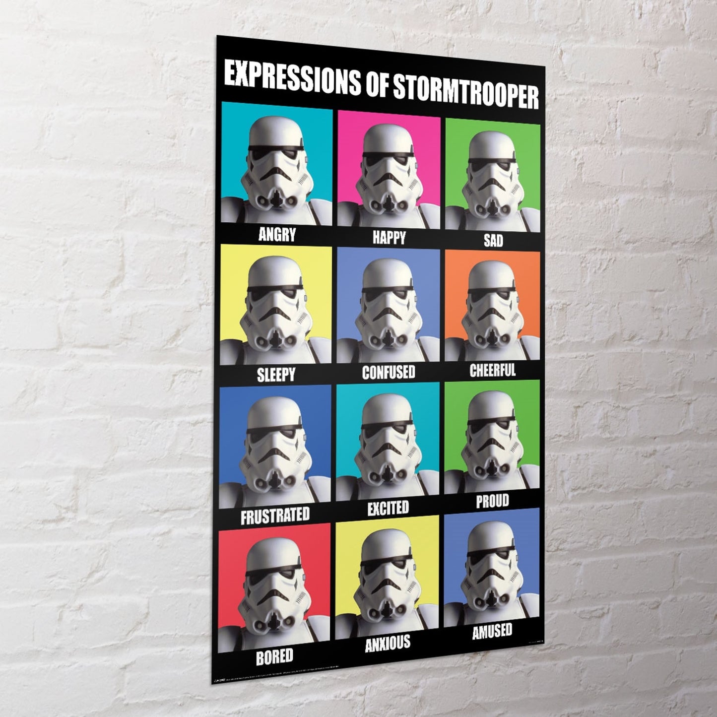 Poster Star Wars - Expression of Stormtrooper 61x91,5cm