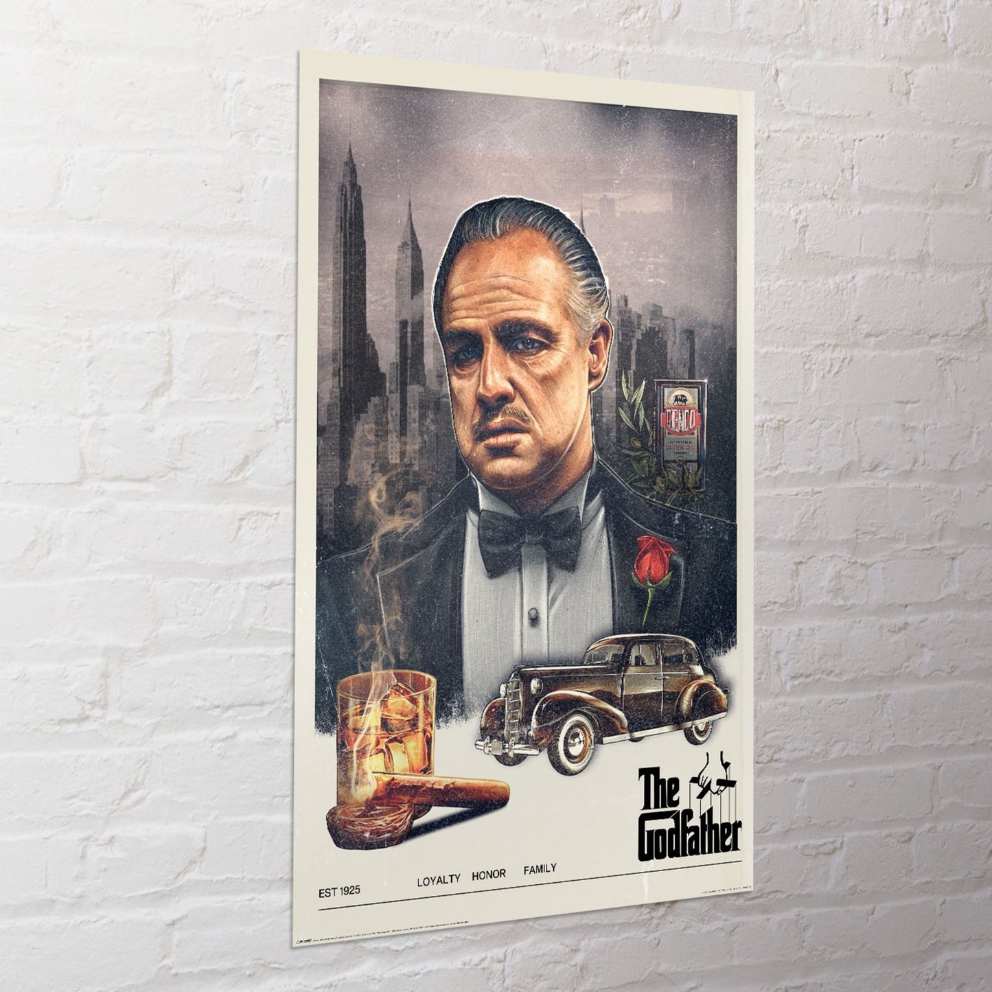 Poster The Godfather - Loyalty Honour Family 61x91,5cm