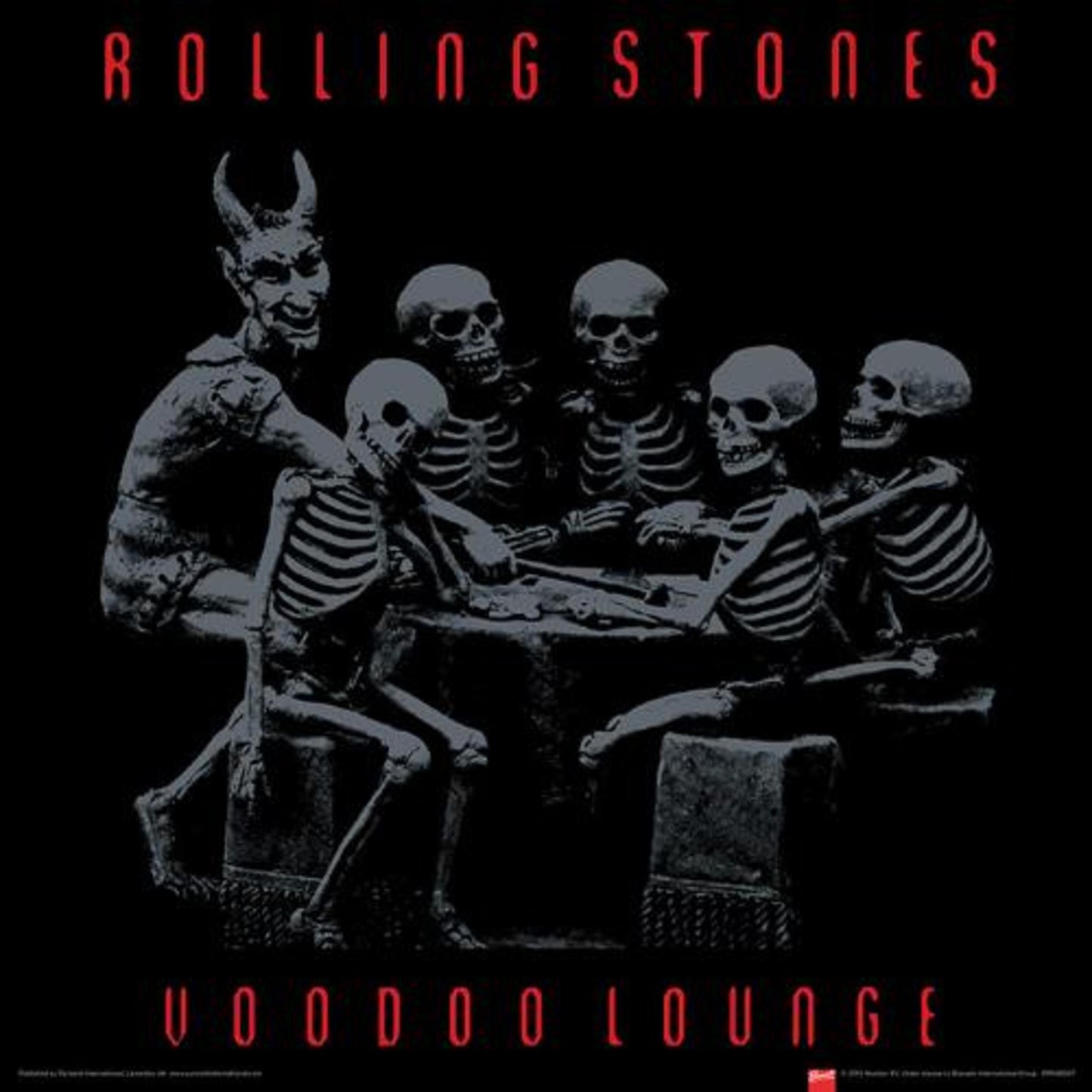 Affiche Art The Rolling Stones - Voodoo Lounge 30x30cm