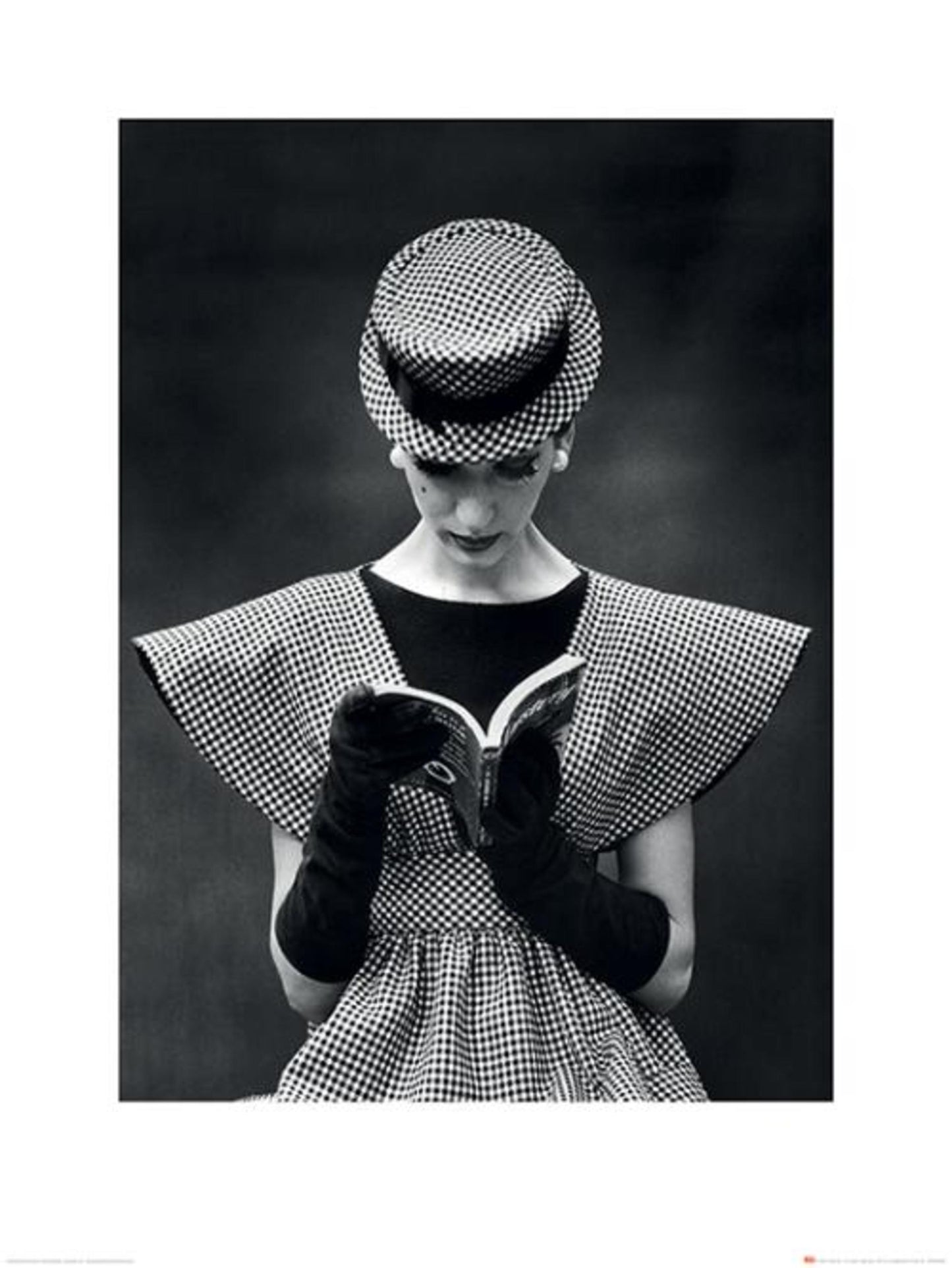 Affiche Art Time Life Wide Shoulder Fashion 1959 60x80cm