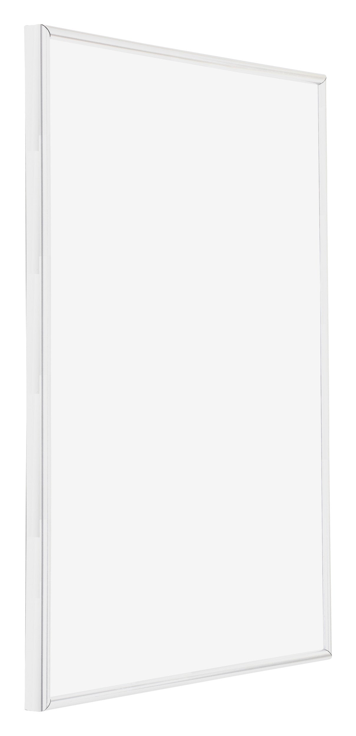 Cadre d'affiche 60x80cm Blanc Brillant Plastique Paris