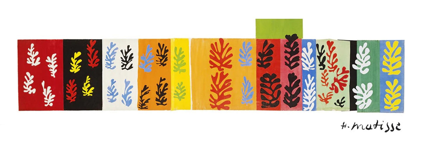 Affiche Art Henri Matisse - Les Velours Small 100x35cm