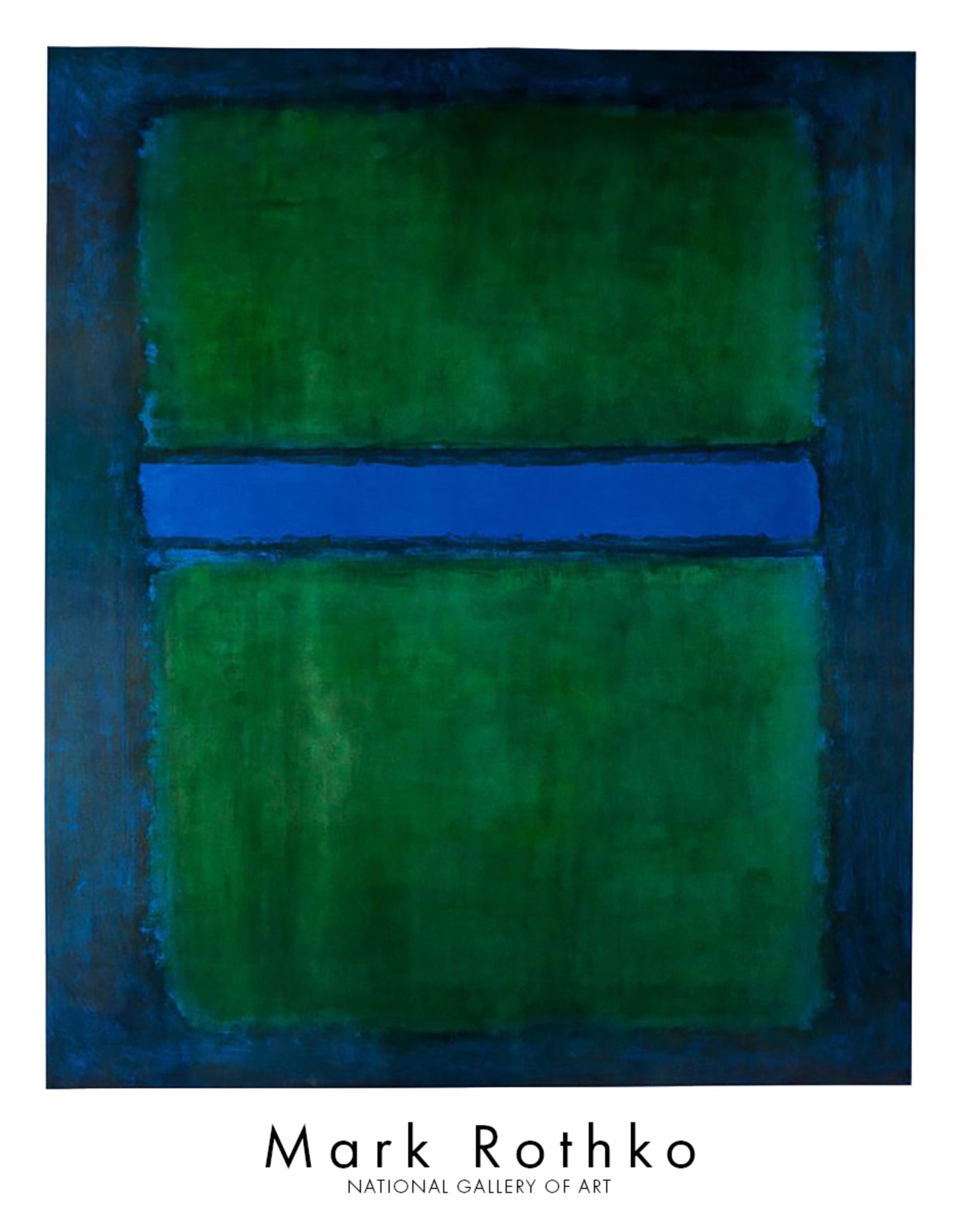 Affiche Art Mark Rothko - Untitled, 1957 80x91.5cm