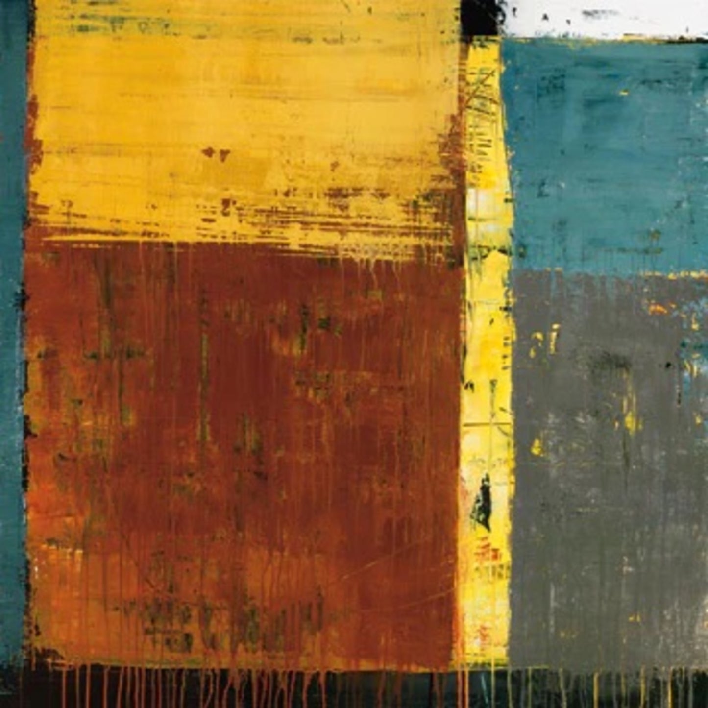 Affiche Art Ralf Bohnenkamp - Warm Abstraction 98x98cm