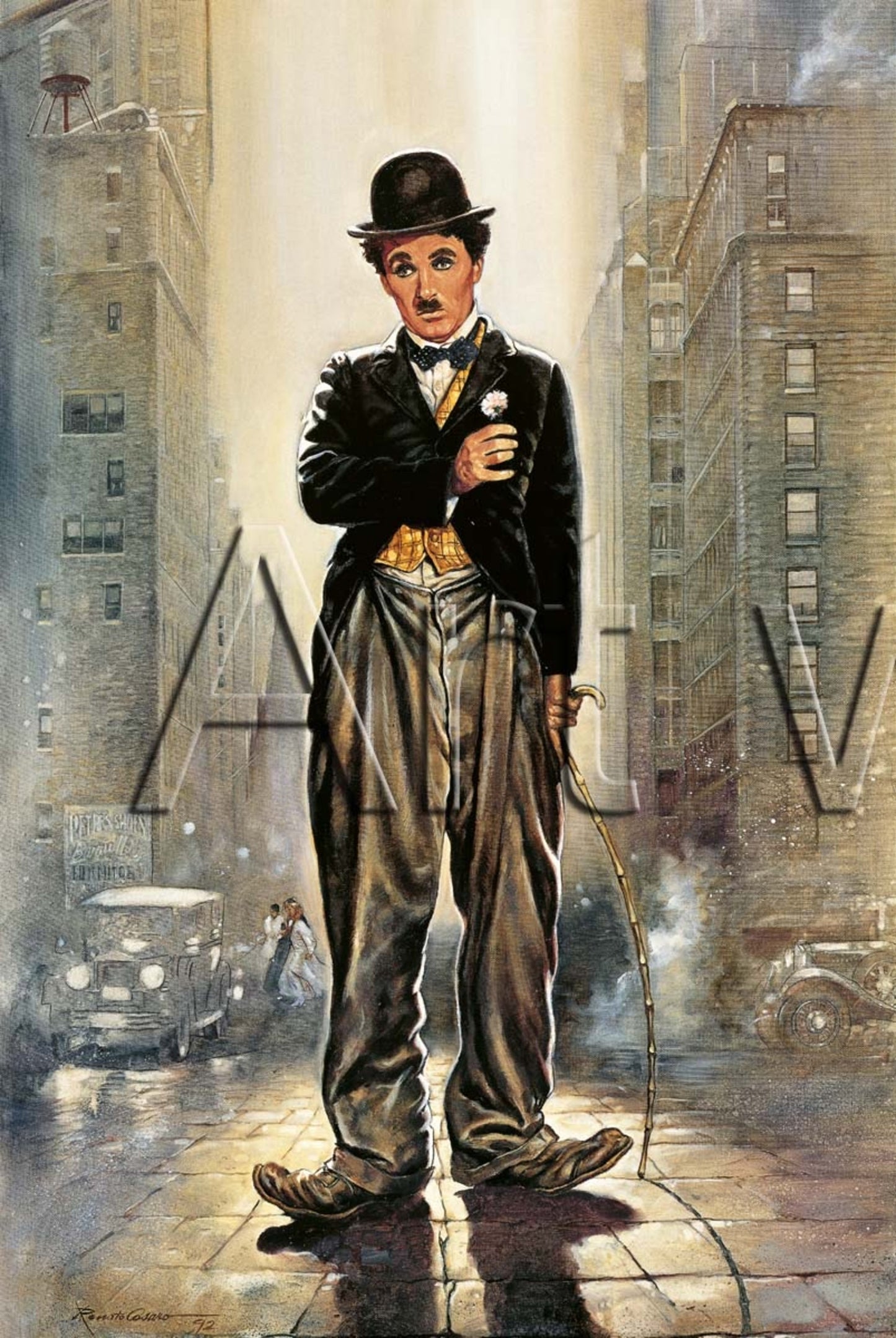 Affiche Art Renato Casaro - Luce della citta 91x138cm