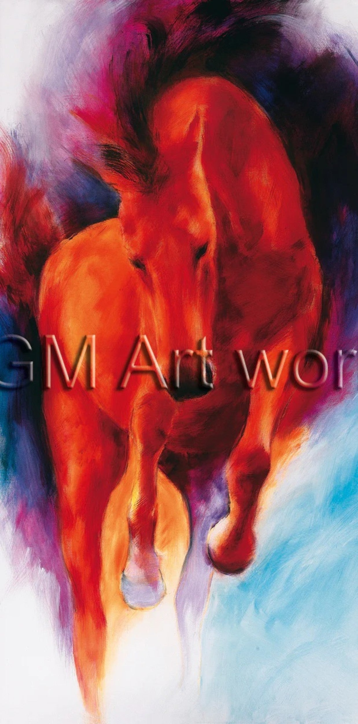 Affiche Art Thomas Aeffner - Freiheit 50x100cm