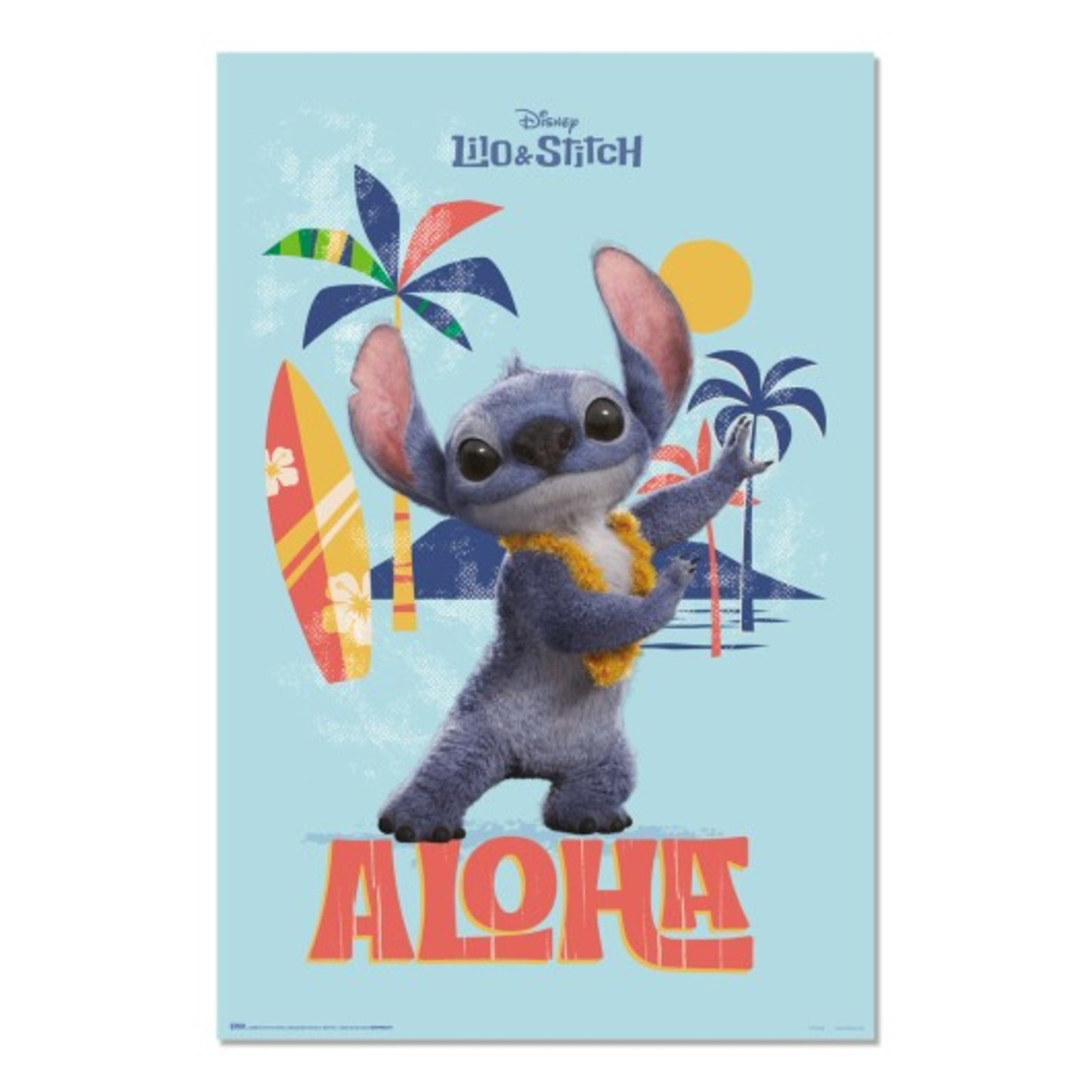 Poster Disney - Stitch Live Action Aloha 61x91,5cm