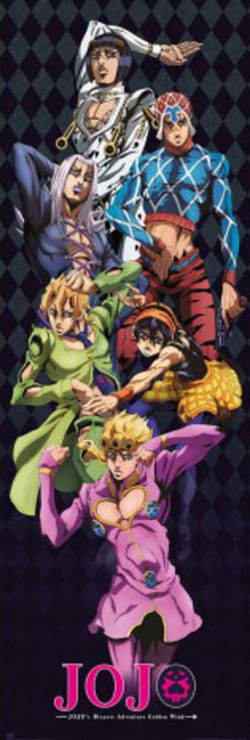 Poster Jojos Bizarre Adventure 53x158cm