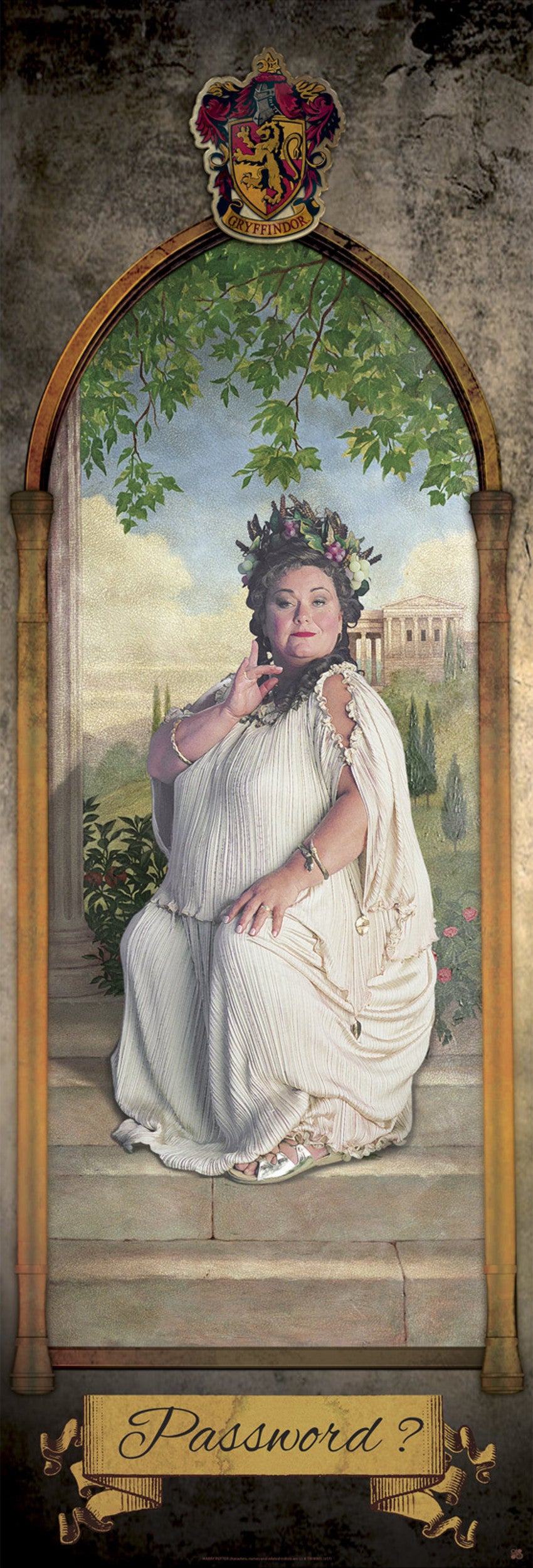 Poster Harry Potter Door The Fat Lady 53x158cm