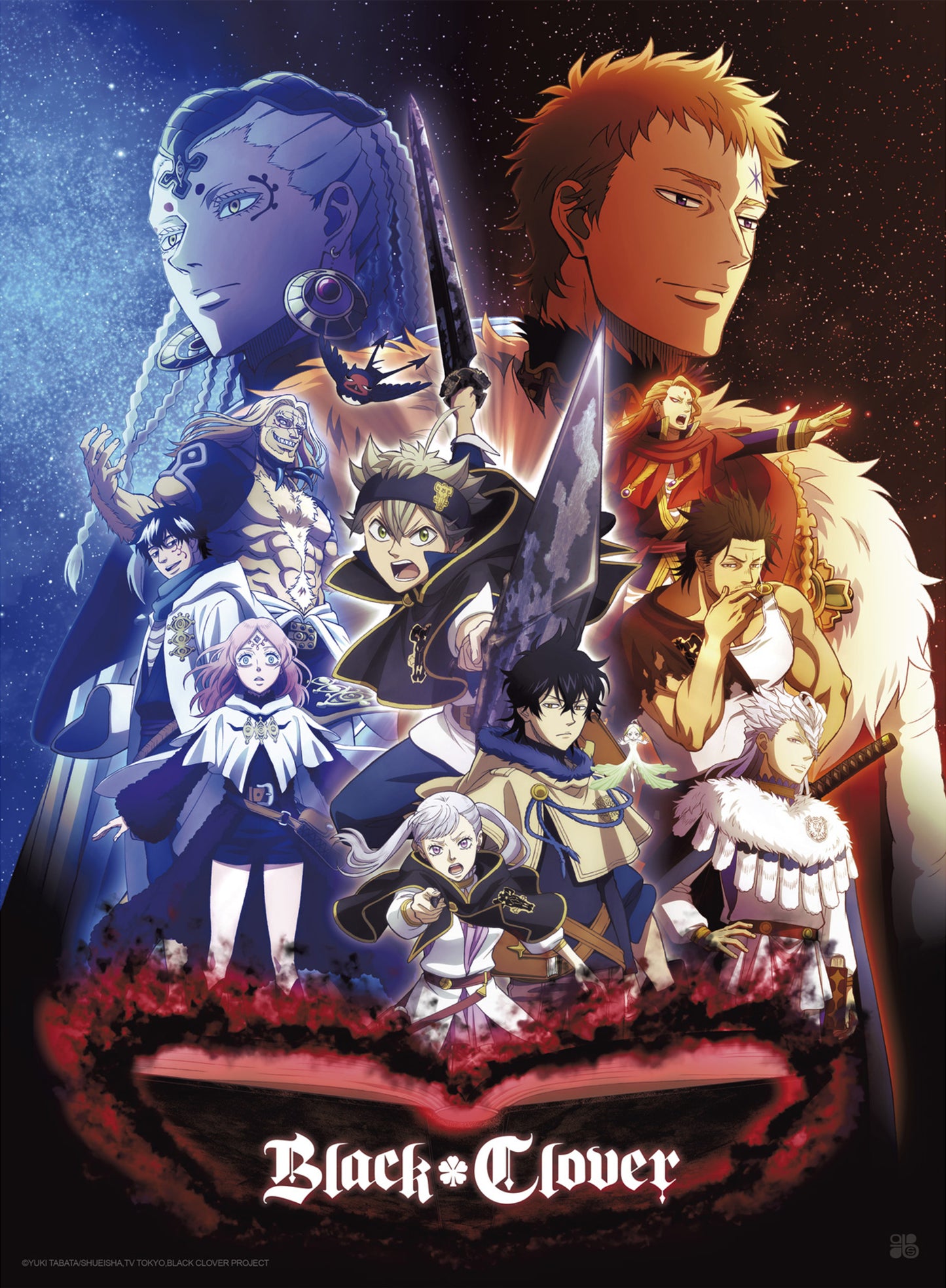 Poster Black Clover - Group 38x52cm