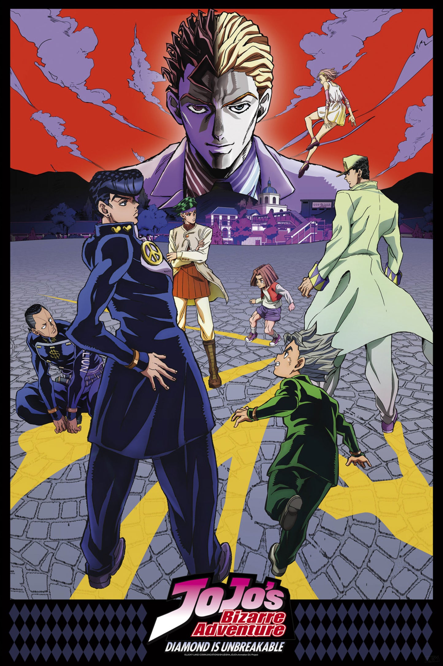 Poster Jojo's Bizarre Adventure Diamond Unbreak 61x91,5cm