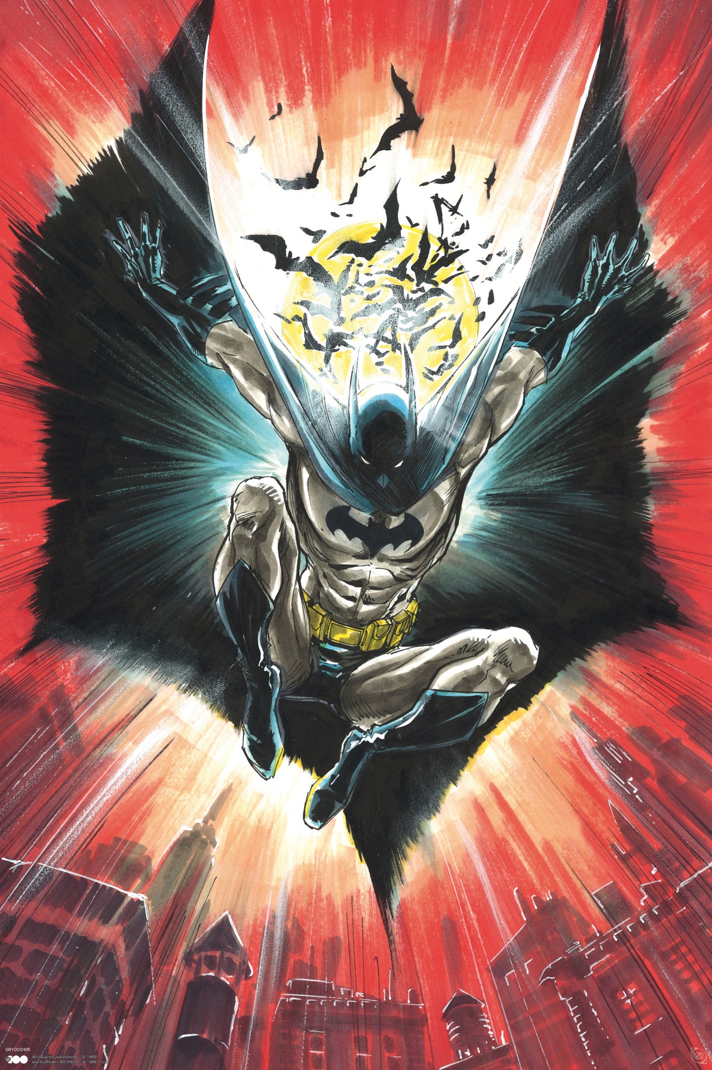Poster Batman - Warner 100th 61x91,5cm