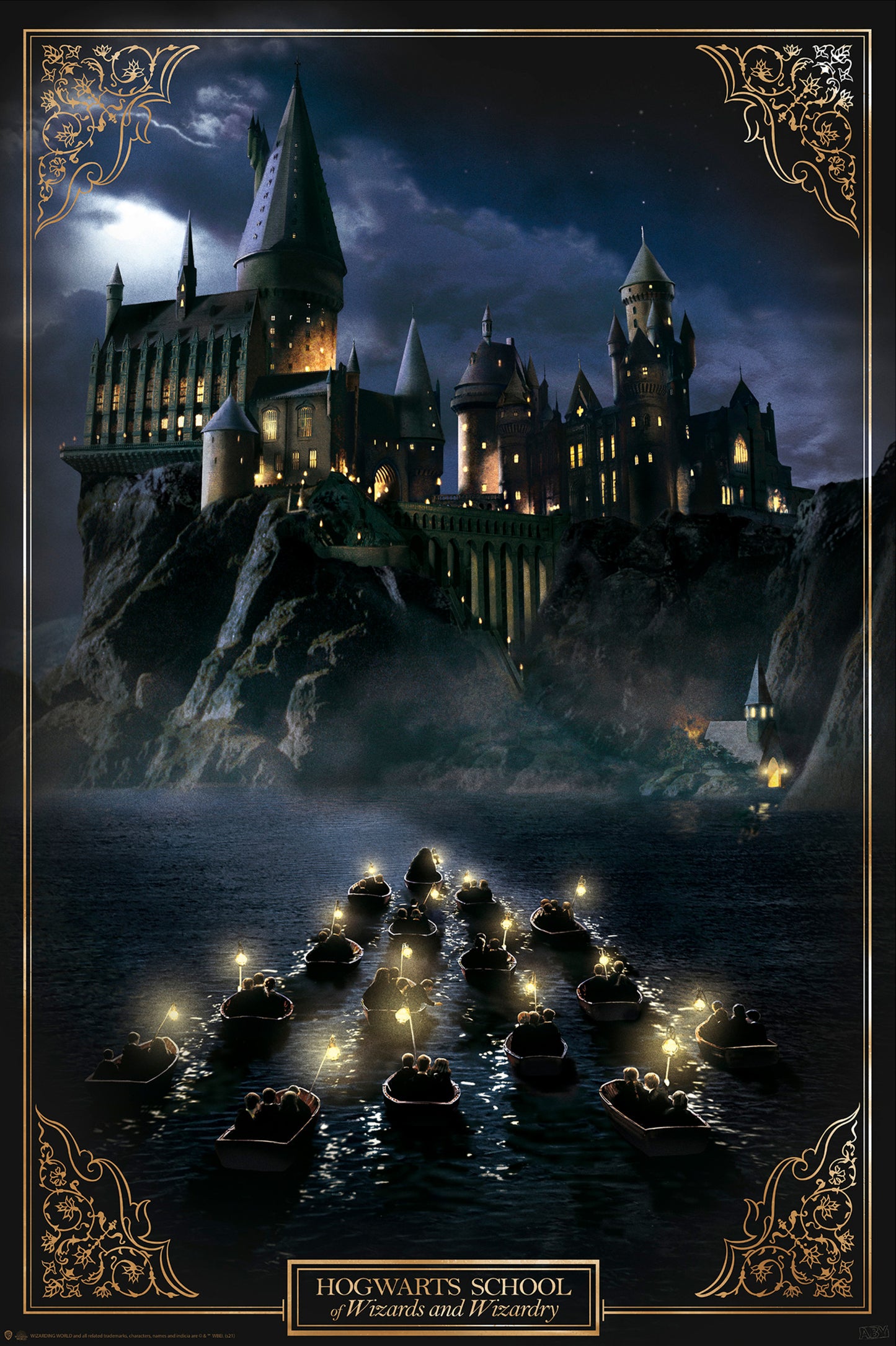 Poster Harry Potter Hogwarts Castle 61x91,5cm