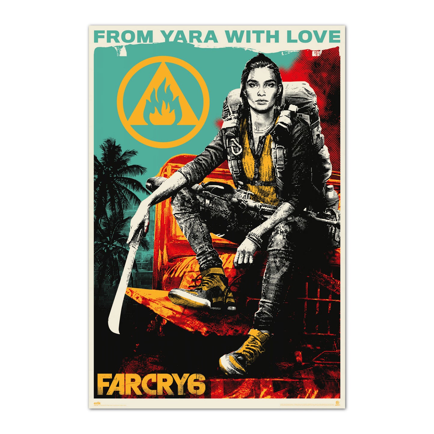 Poster Far Cry 6 - From Yara With Love 61x91,5cm