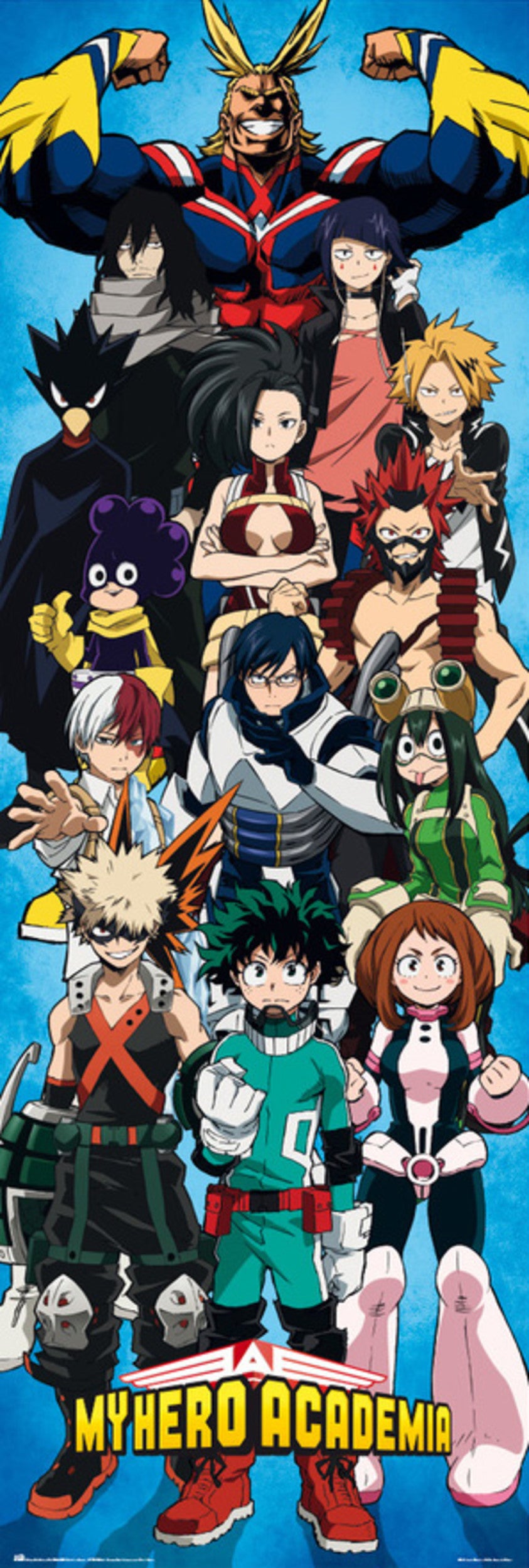Poster My Hero Academia - All Characters 53x158cm