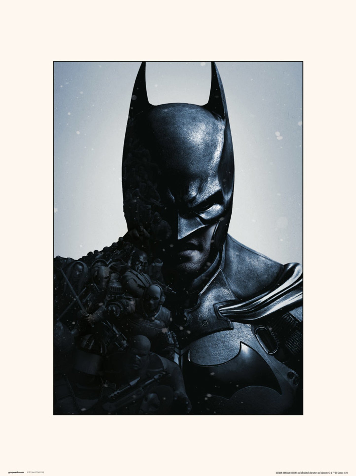 Affiche Art DC Batman Arkham Origins 30x40cm