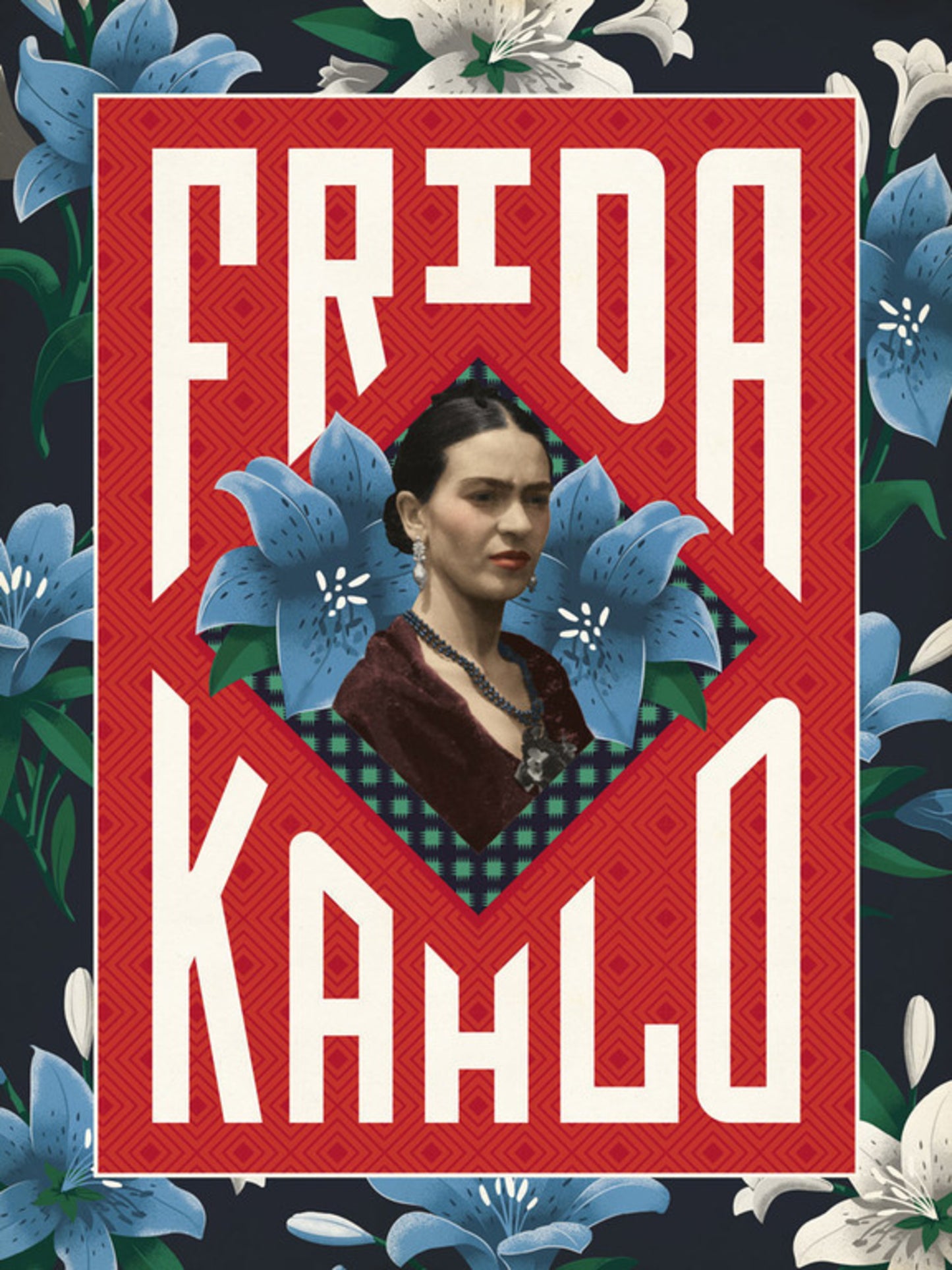 Affiche Art Frida Kahlo 30x40cm