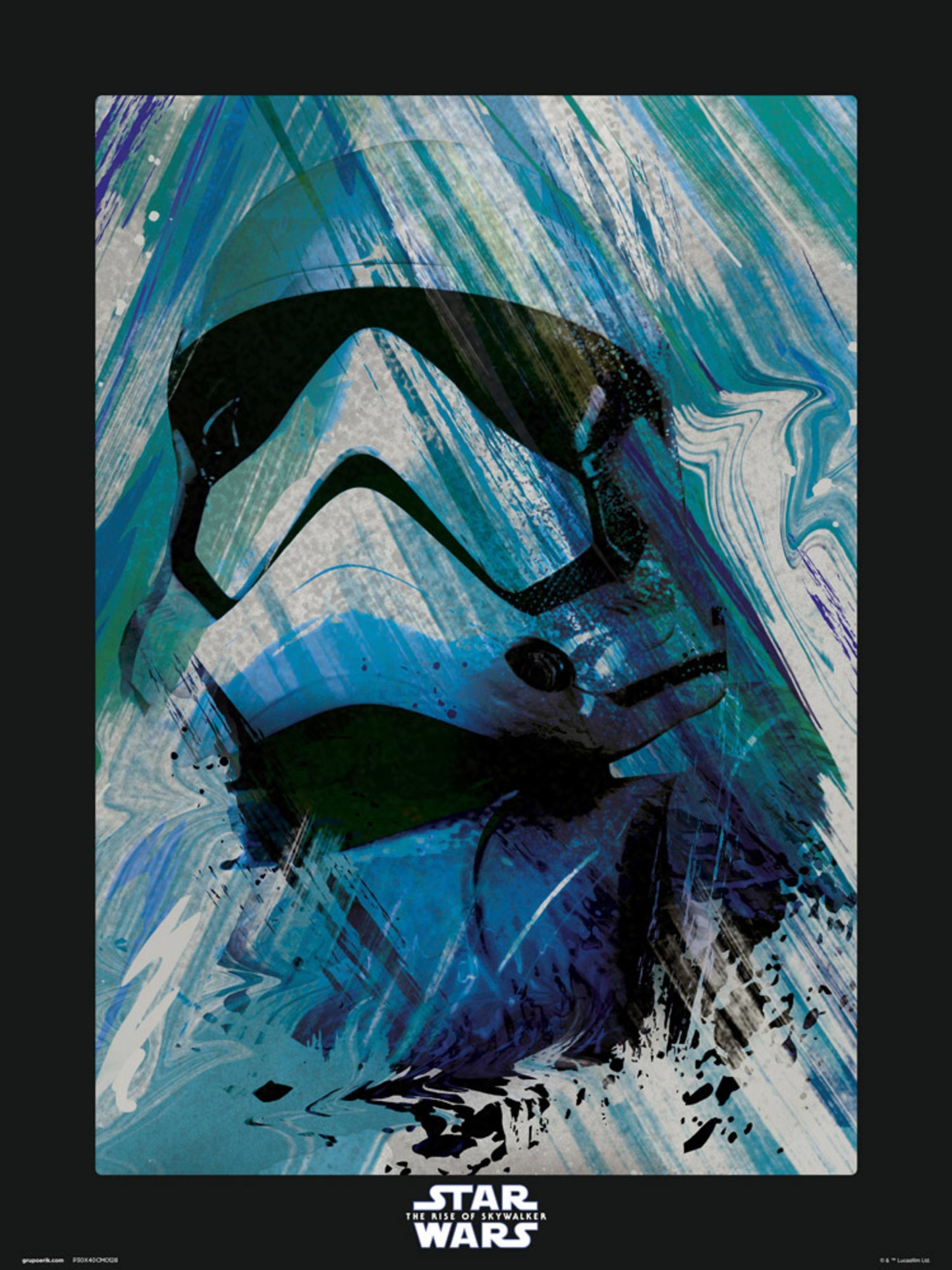 Affiche Art Star Wars Episode IX First Order Trooper 30x40cm