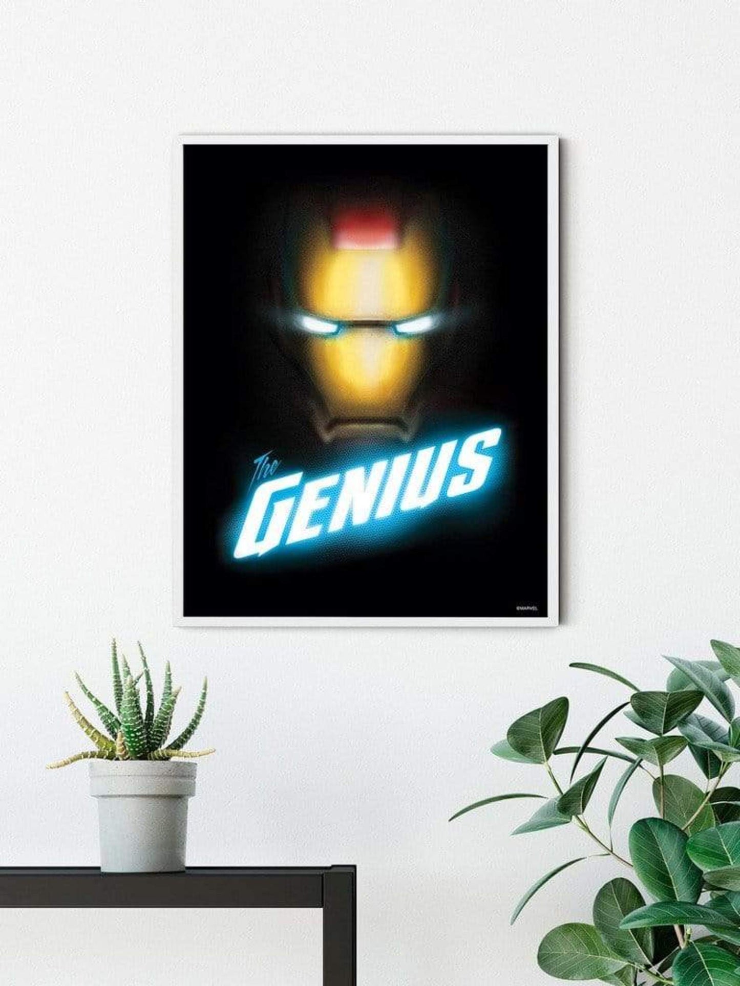 Affiche Art Avengers The Genius 50x70cm