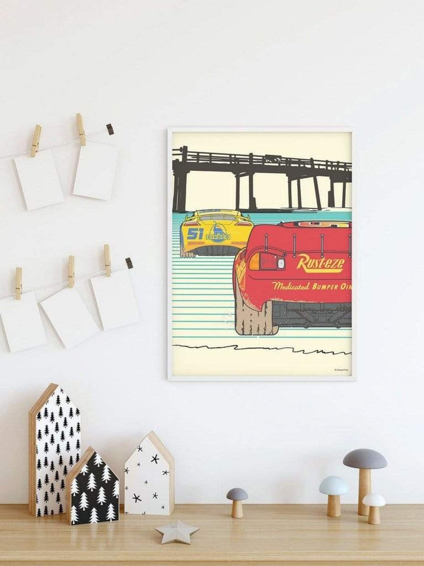 Affiche Art Cars Strengthen Together 30x40cm