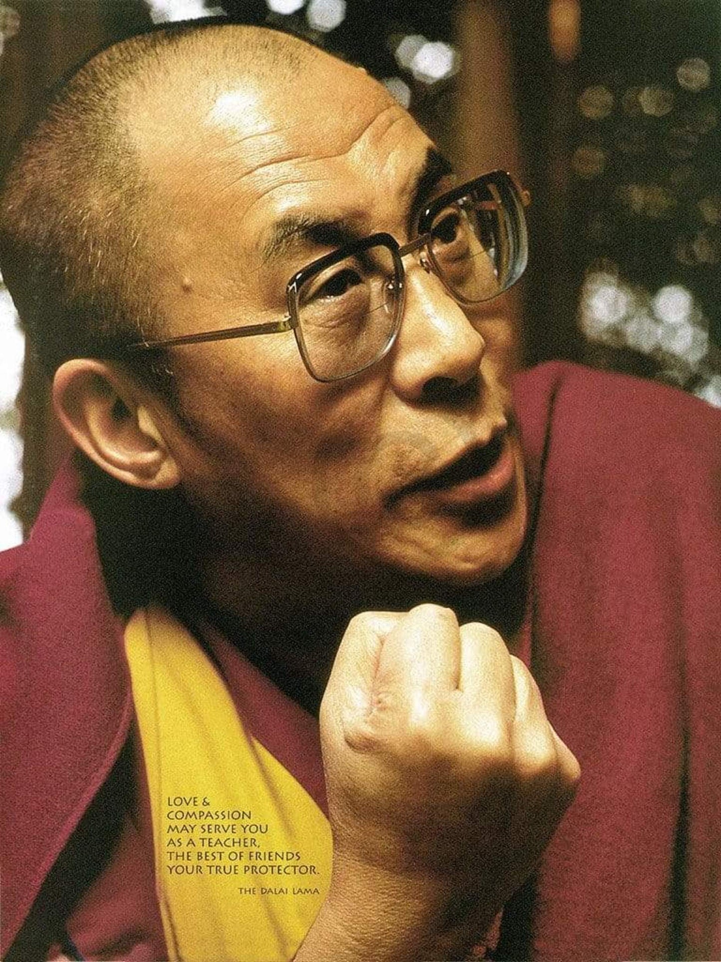 Affiche Art Liby - Dalai Lama 48x70cm